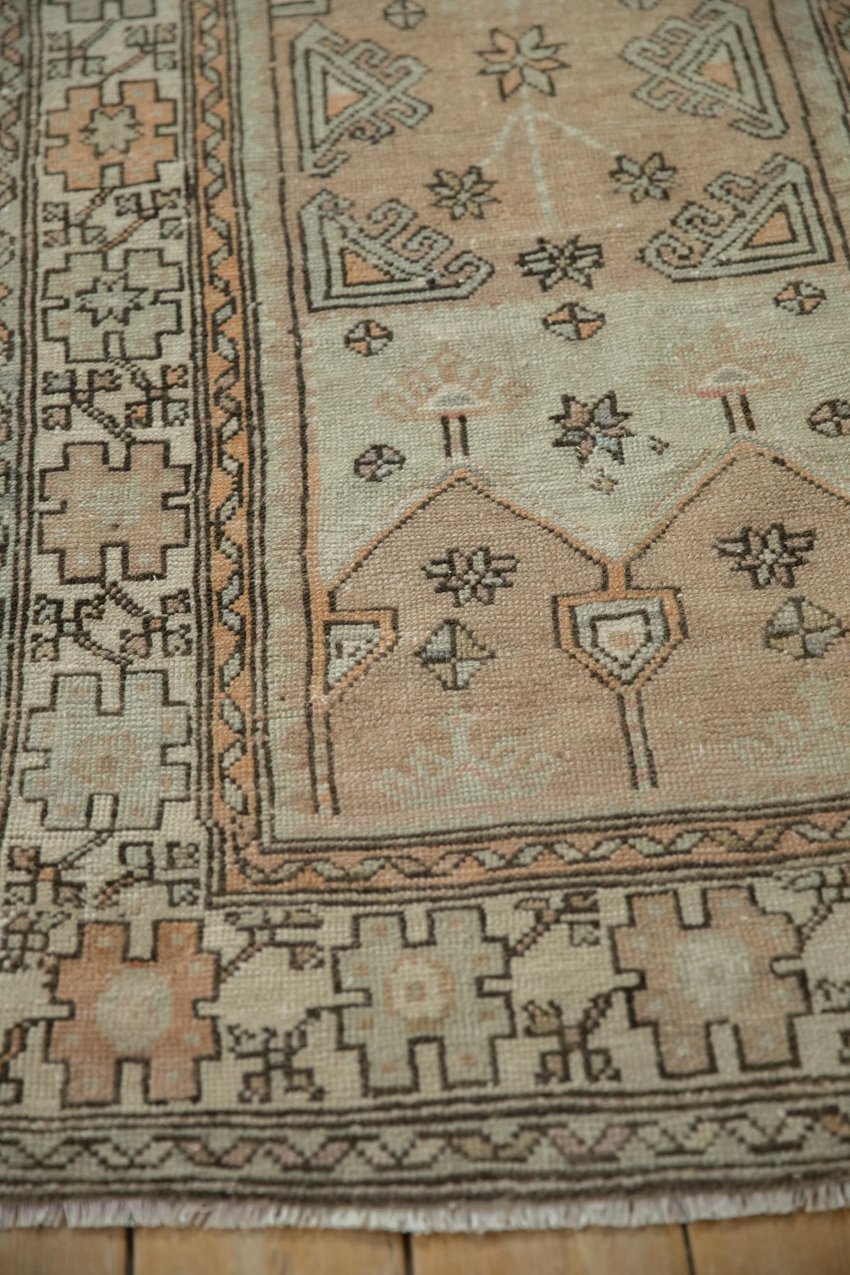 3x5 Vintage Distressed Oushak Rug - Image 6