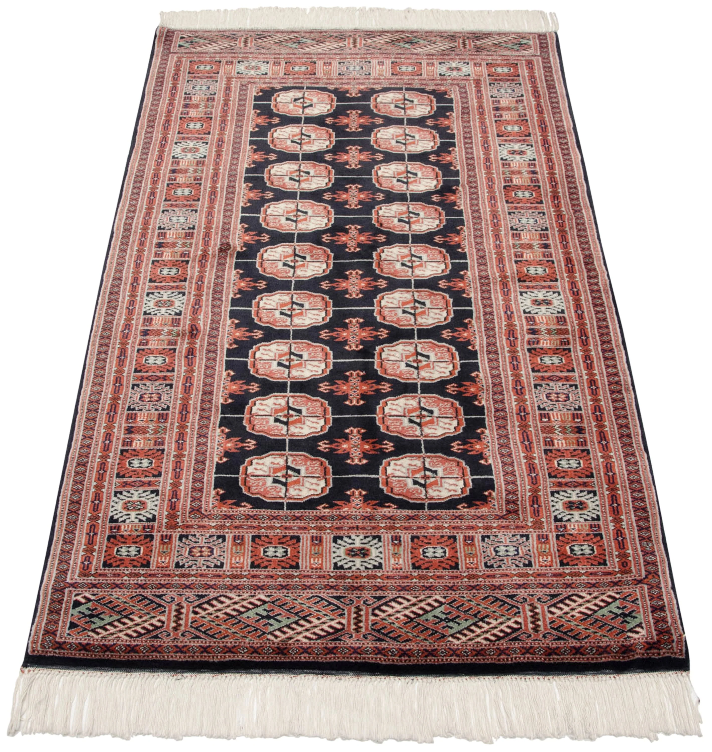 3x5 Vintage Fine Bokhara Rug - Image 6
