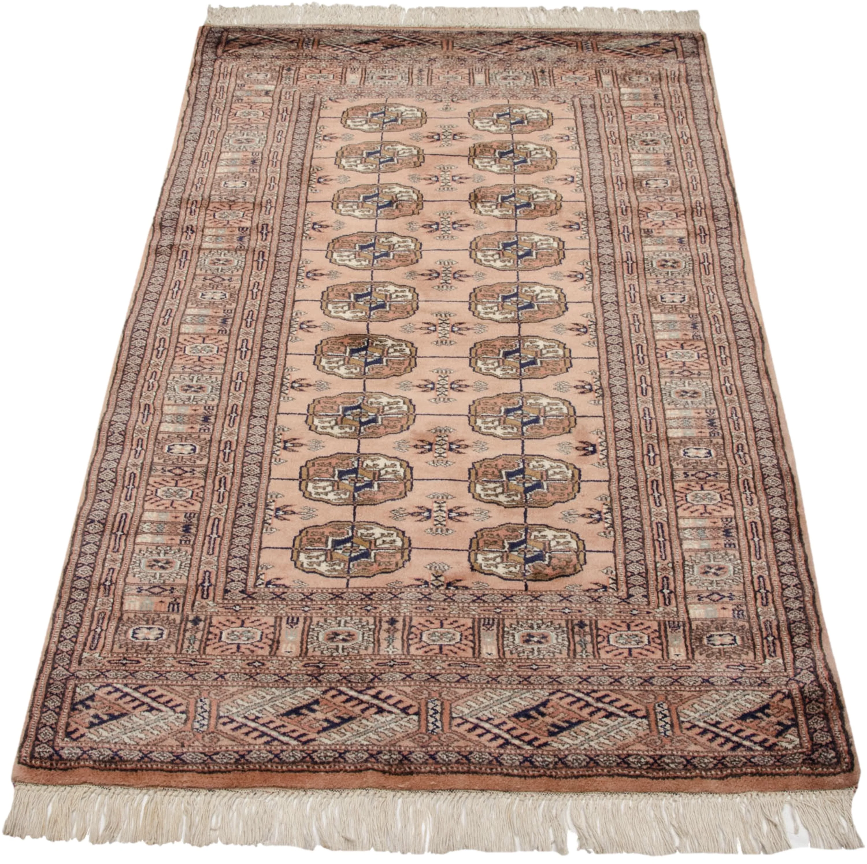 3x5 Vintage Fine Bokhara Rug - Image 6
