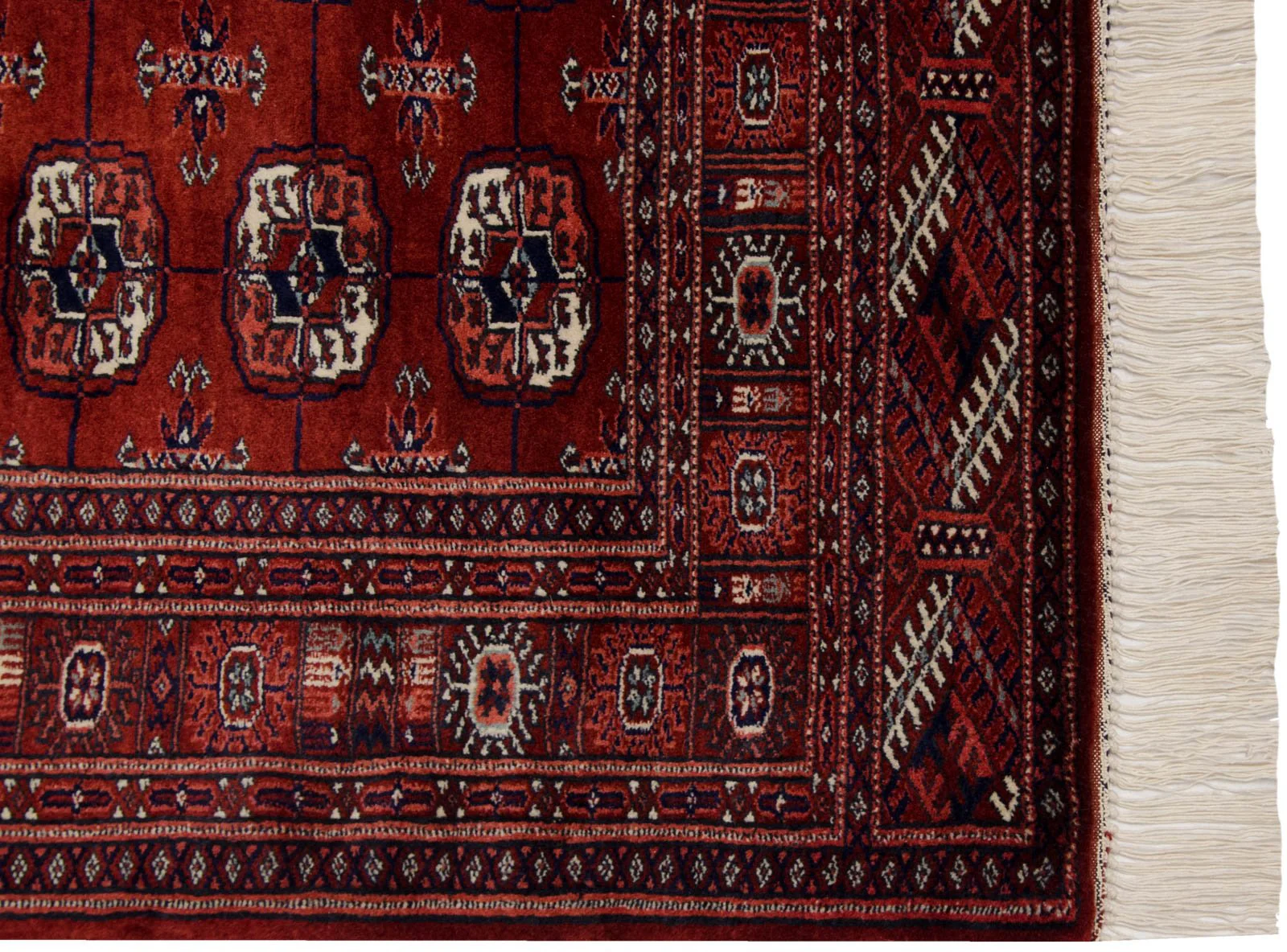 3x5 Vintage Fine Bokhara Rug - Image 7
