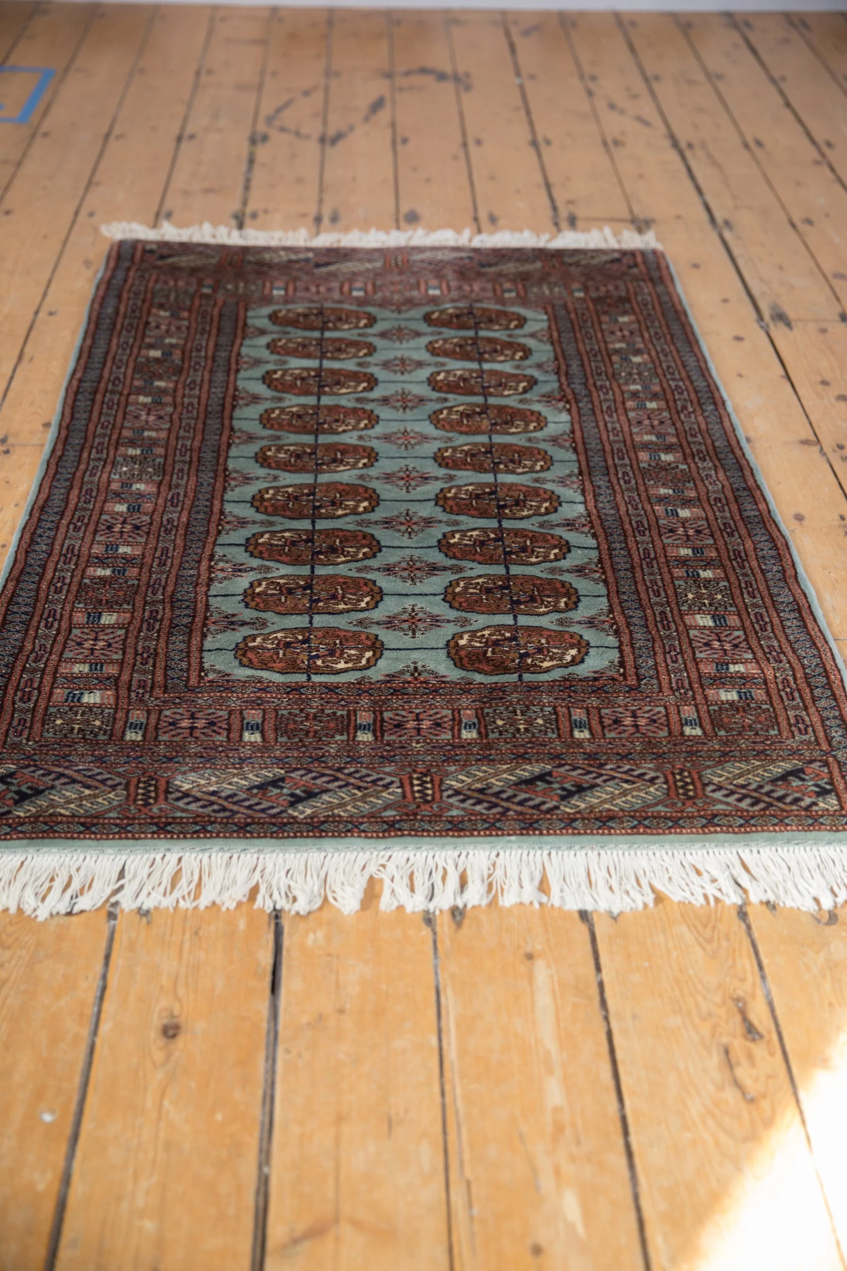 3x5 Vintage Fine Bokhara Rug - Image 6