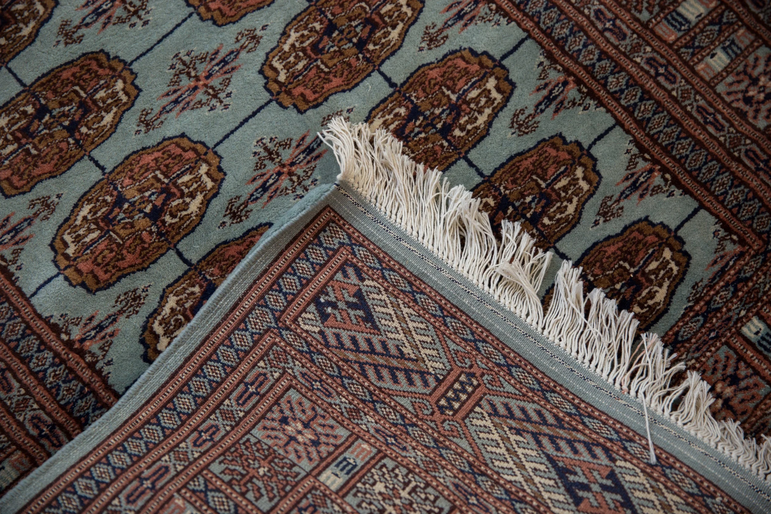3x5 Vintage Fine Bokhara Rug - Image 9