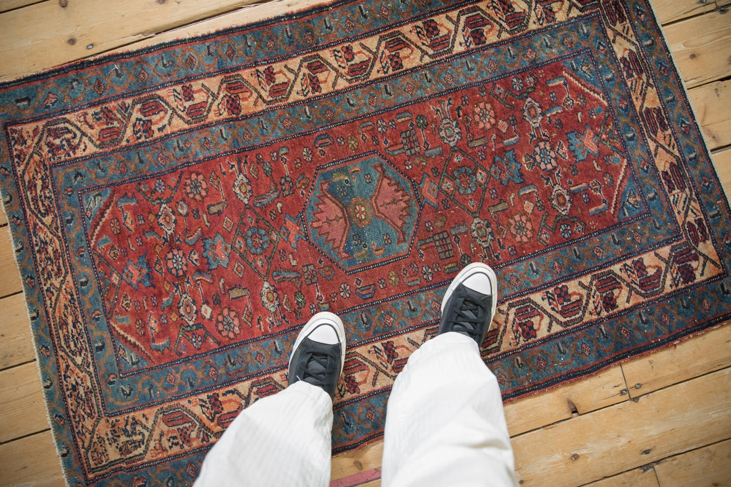 3x5 Vintage Fine Malayer Rug - Image 2