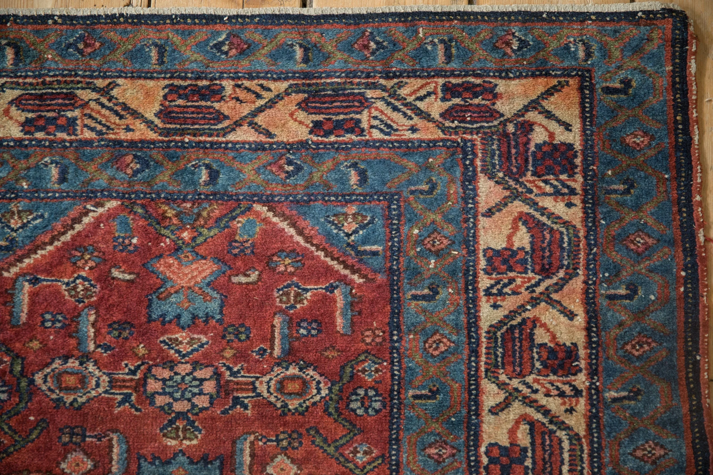 3x5 Vintage Fine Malayer Rug - Image 4