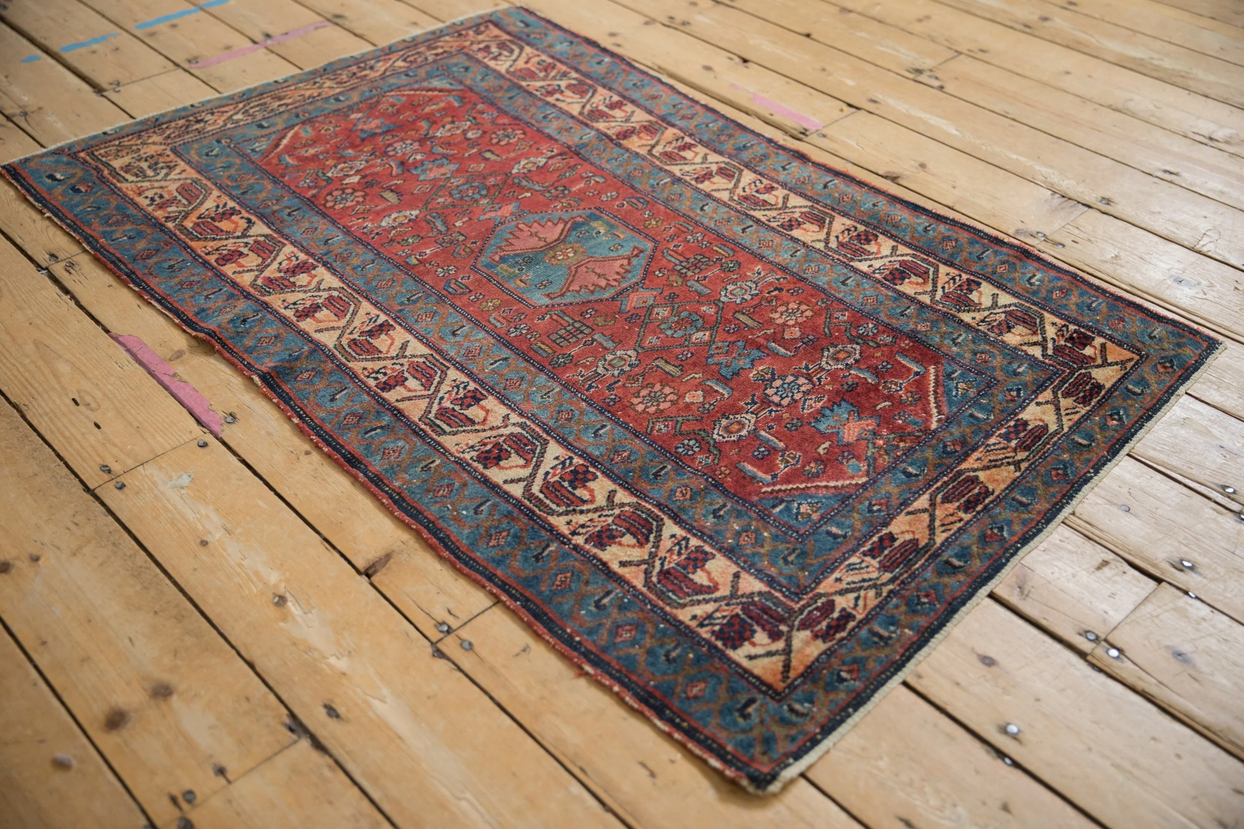 3x5 Vintage Fine Malayer Rug - Image 5