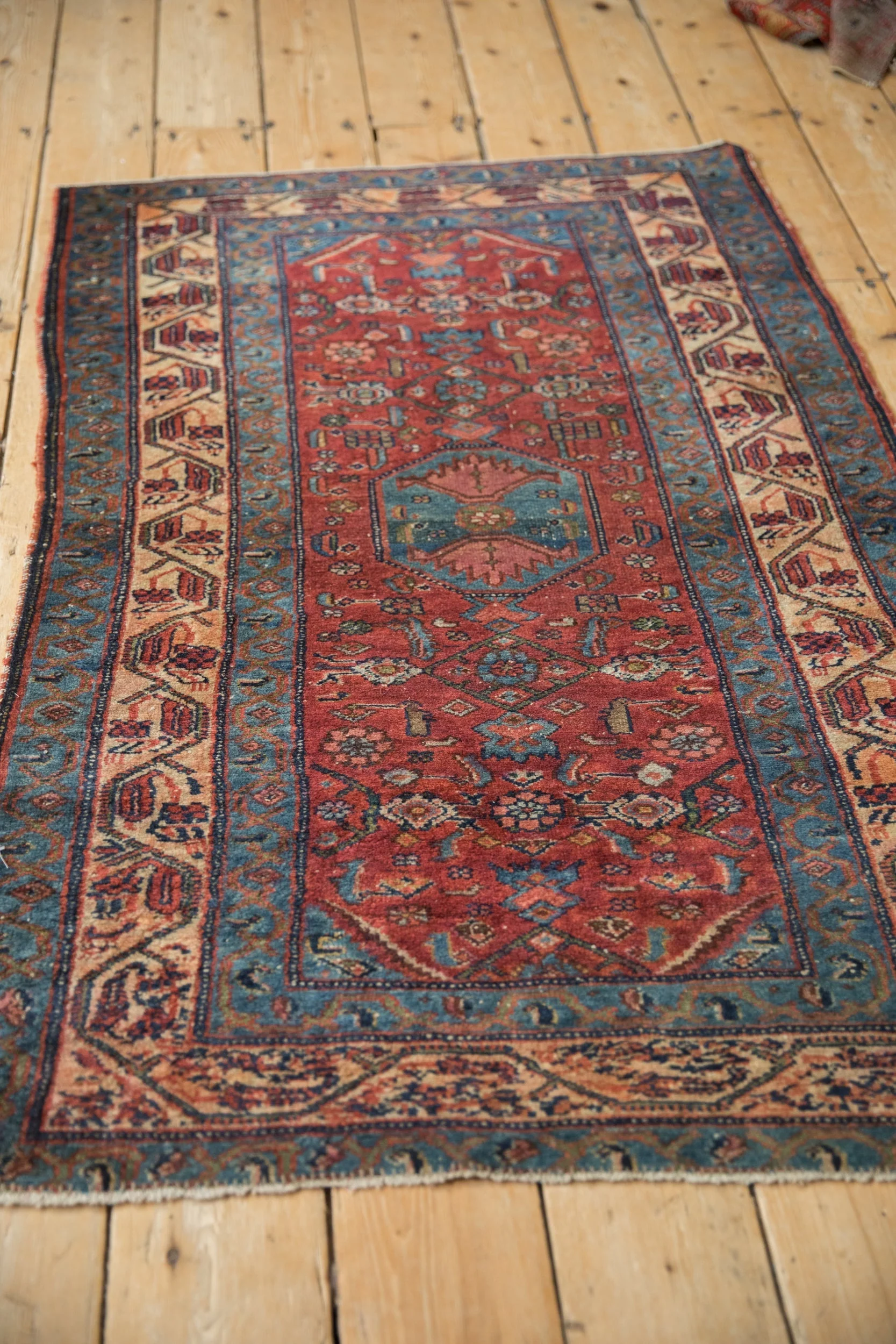 3x5 Vintage Fine Malayer Rug - Image 7