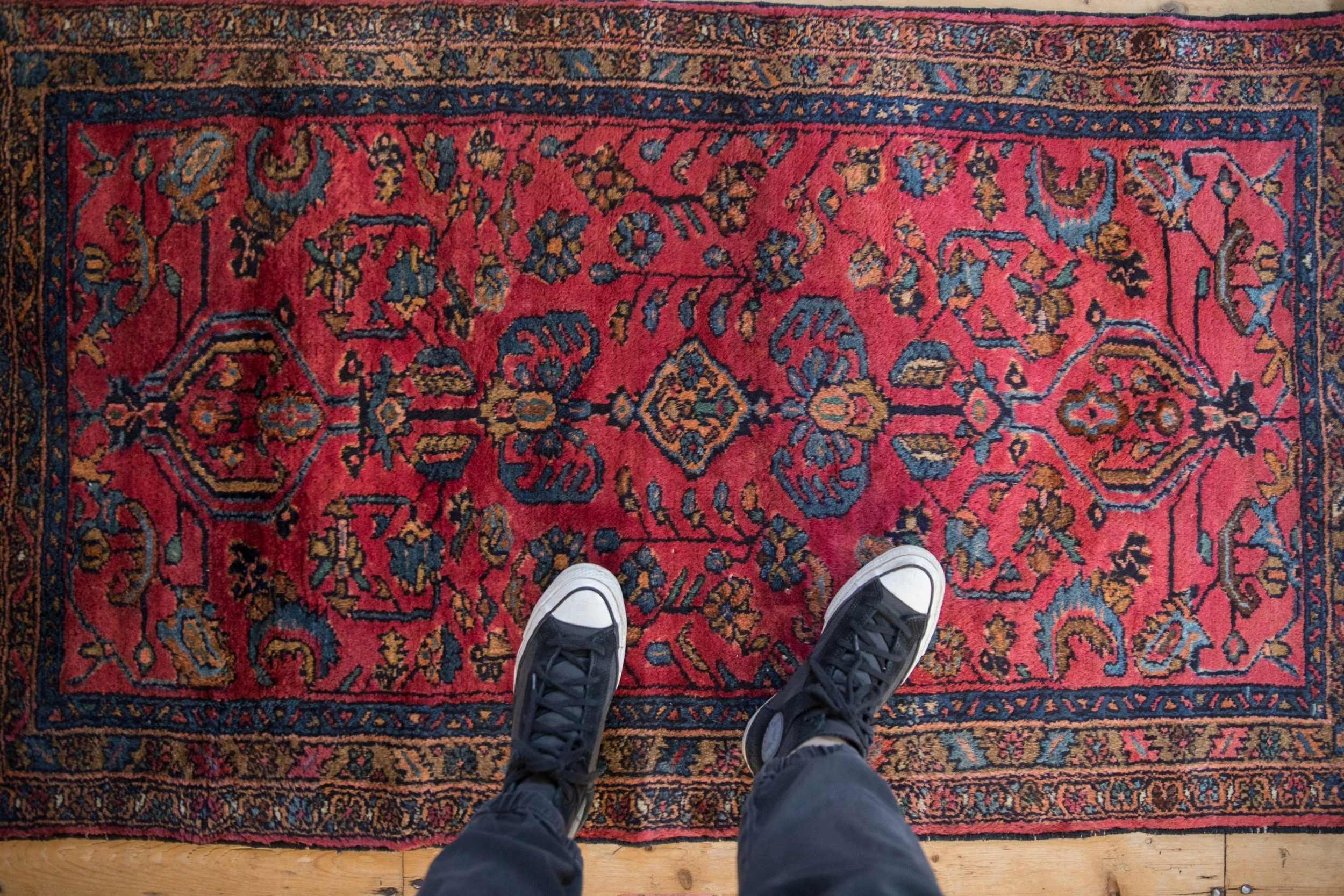 3x5 Vintage Lilihan Rug - Image 2