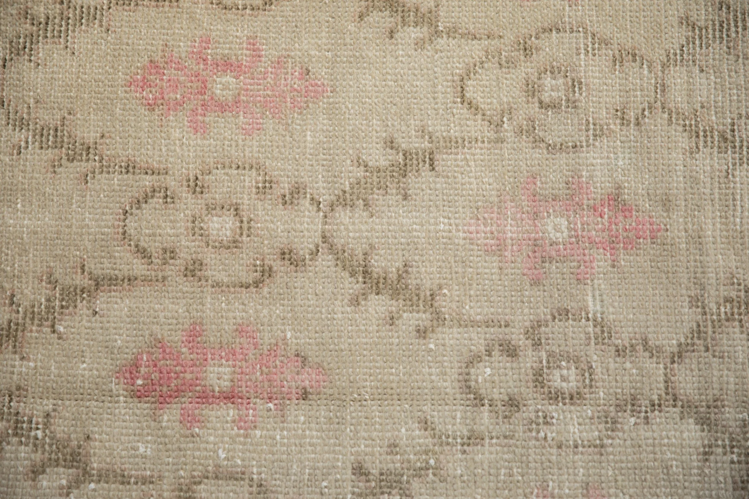 3x6.5 Vintage Distressed Oushak Rug Runner - Image 3