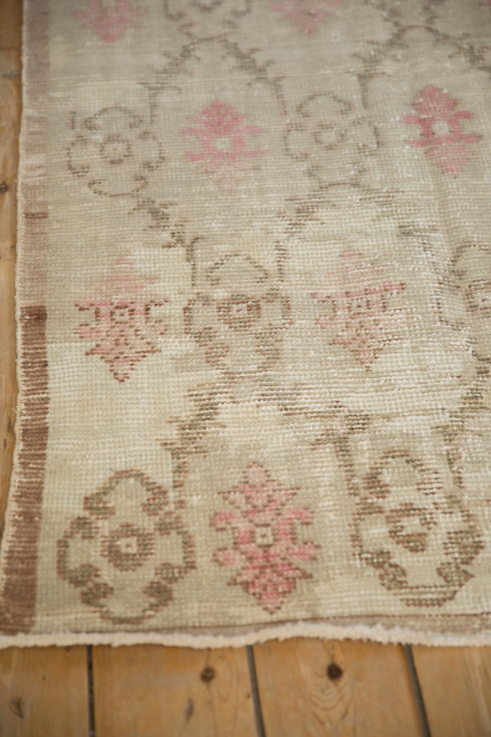 3x6.5 Vintage Distressed Oushak Rug Runner - Image 5