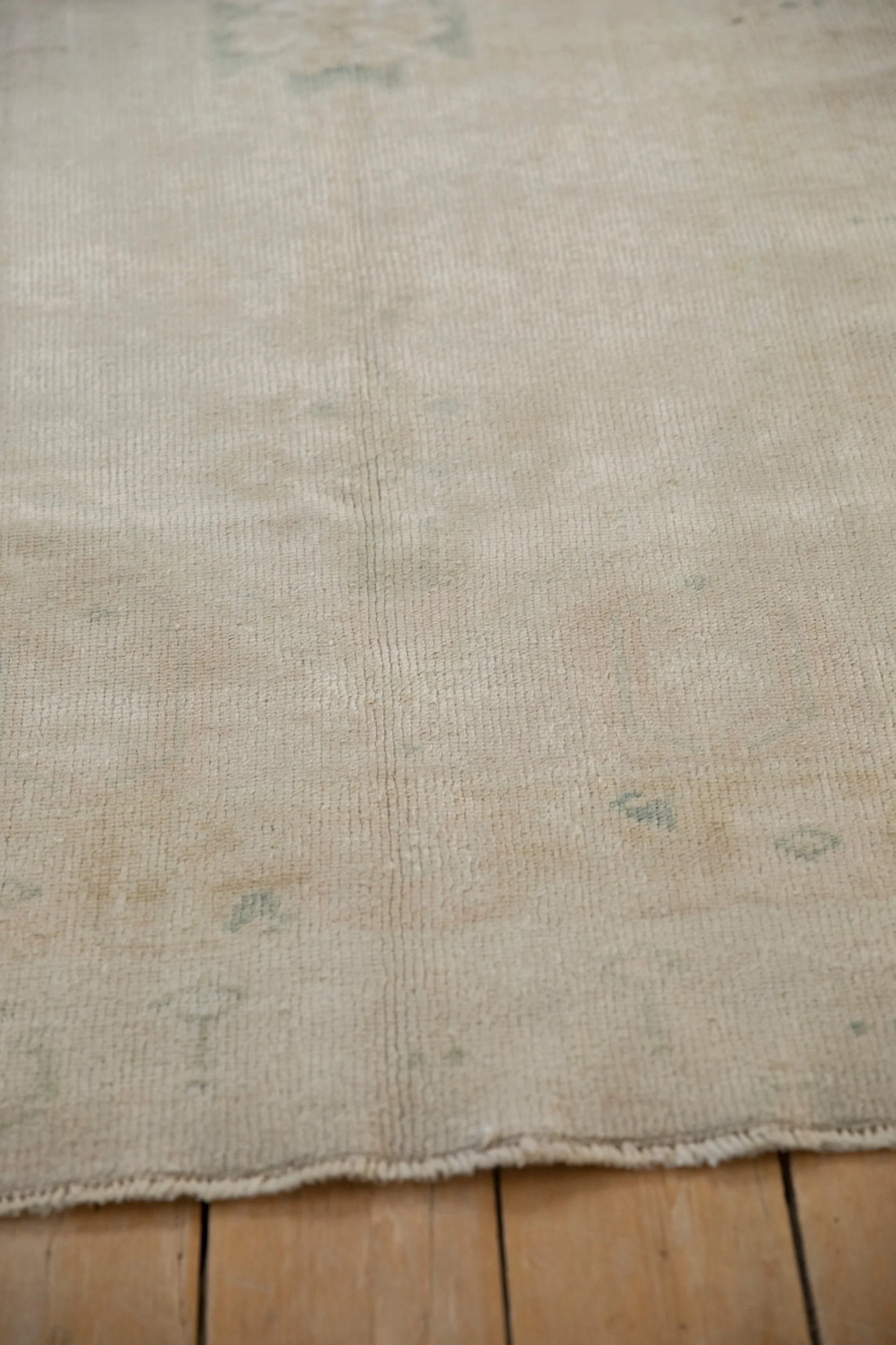3x6.5 Vintage Distressed Oushak Rug Runner - Image 6