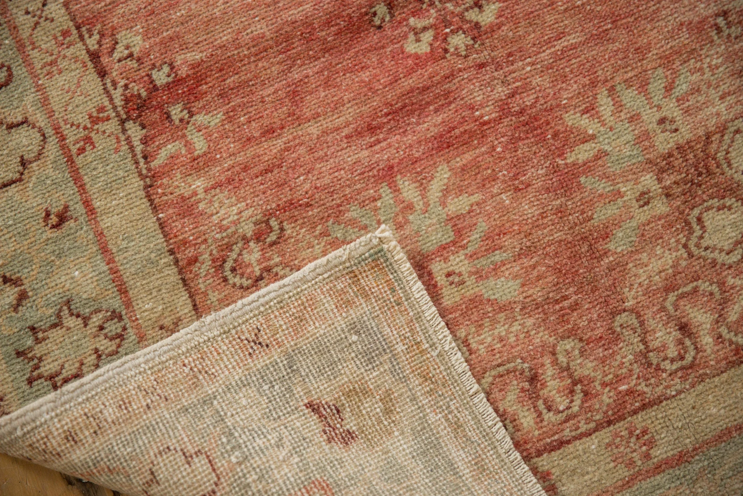 3x6.5 Vintage Distressed Oushak Rug Runner - Image 9