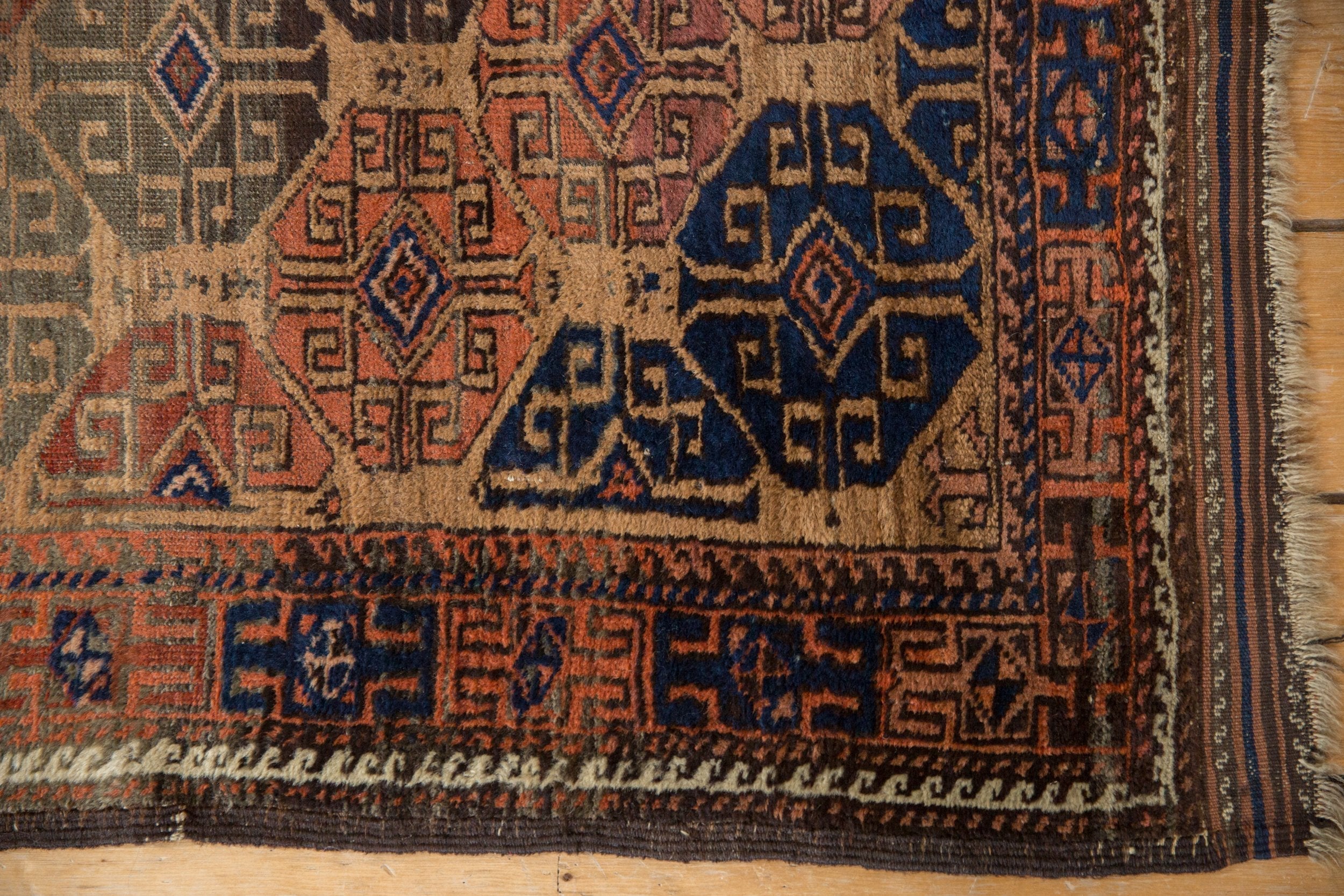 3x6 Antique Belouch Rug Runner - Image 10