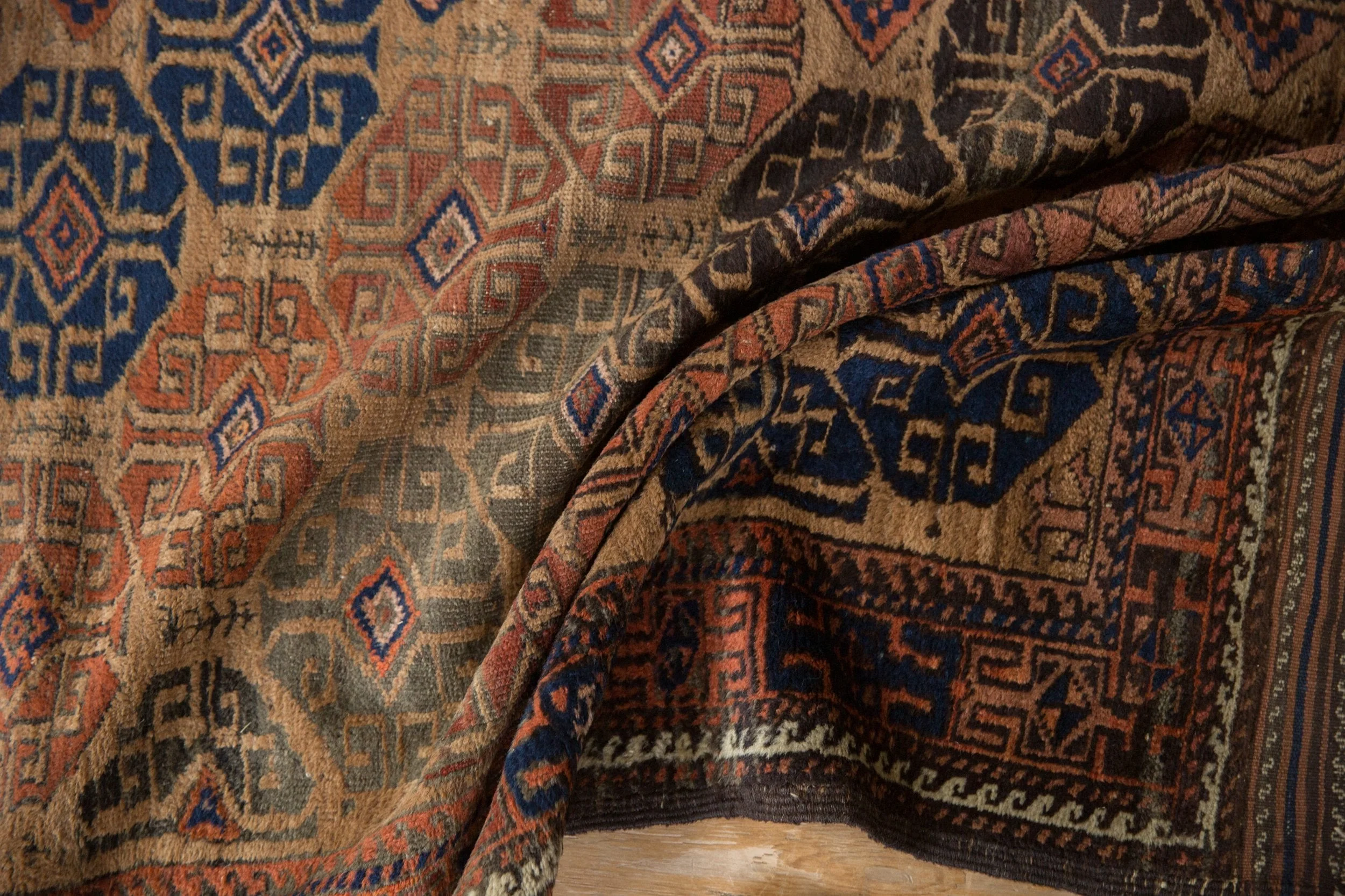 3x6 Antique Belouch Rug Runner - Image 11