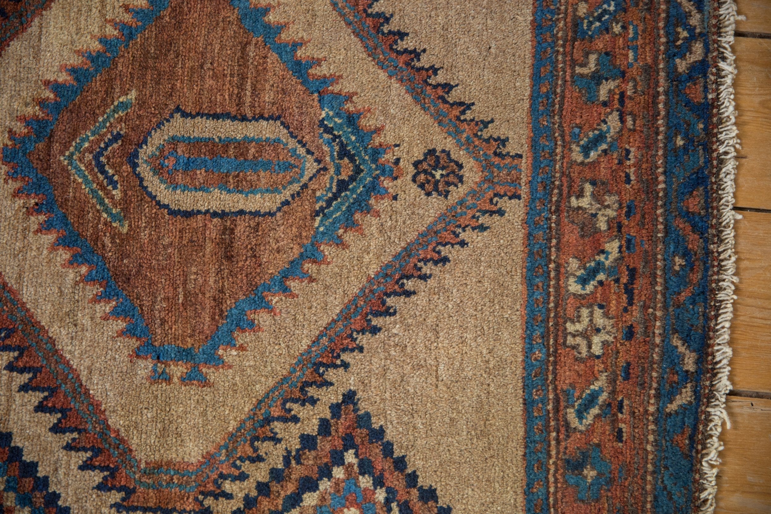 3x6 Antique Camel Hair Serab Rug Runner - Image 8
