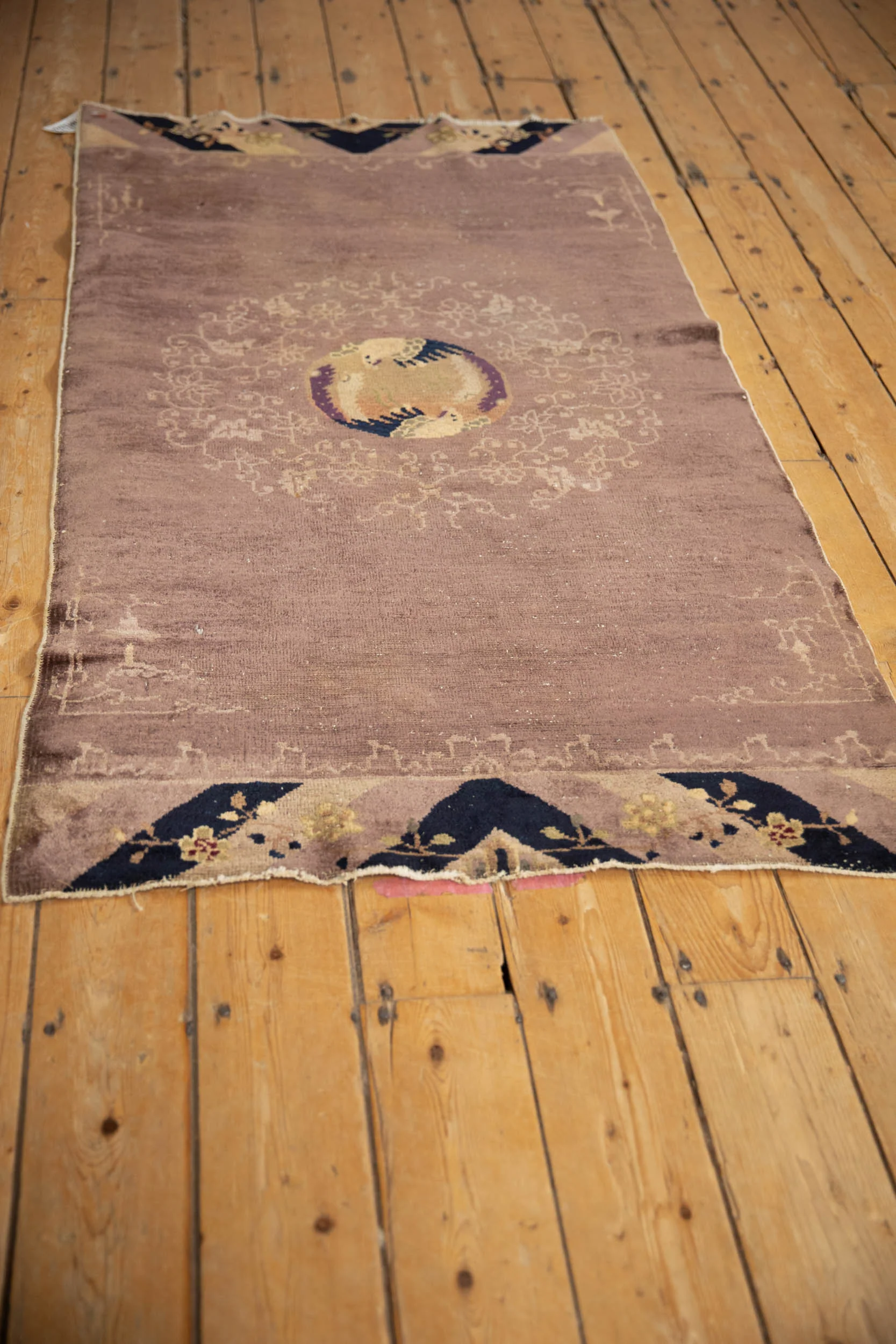 3x6 Antique Peking Rug Runner - Image 4