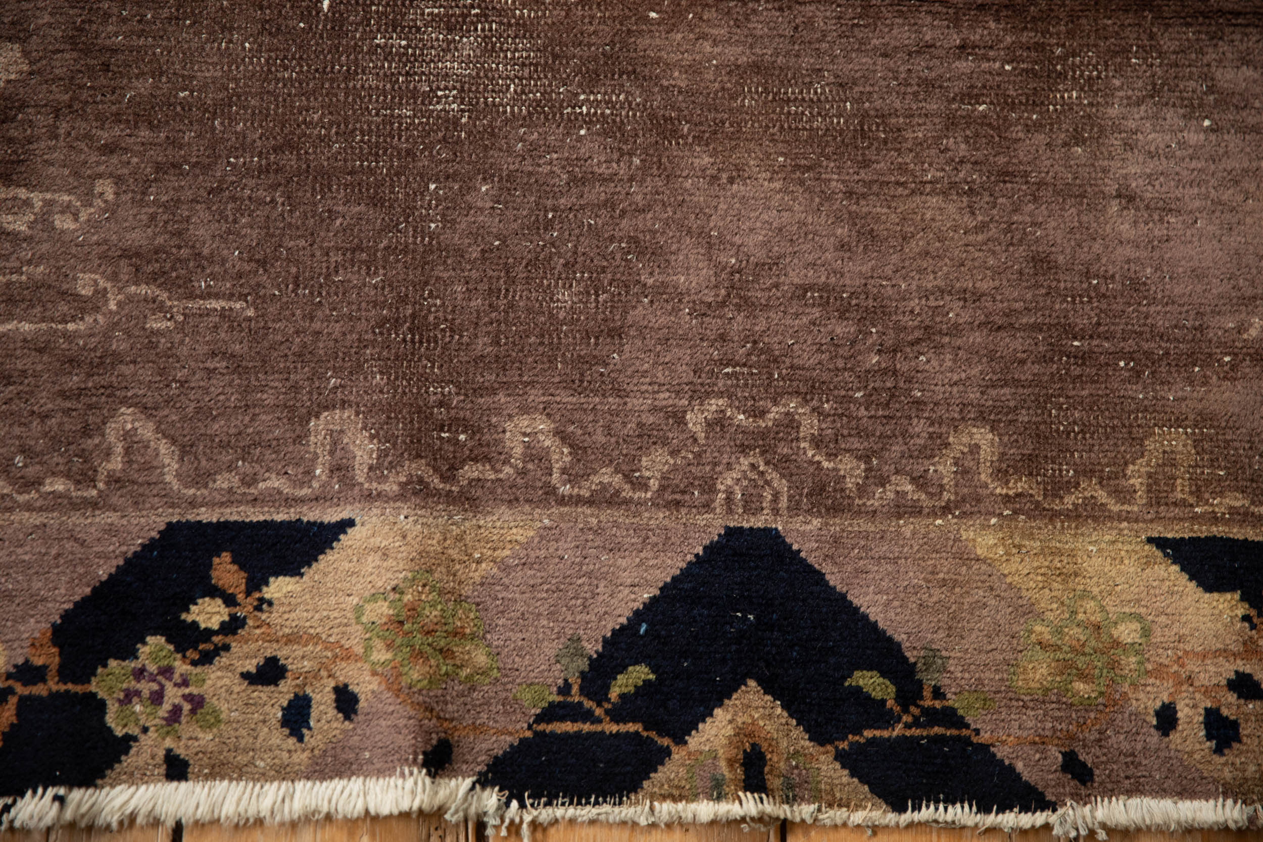 3x6 Antique Peking Rug Runner - Image 9