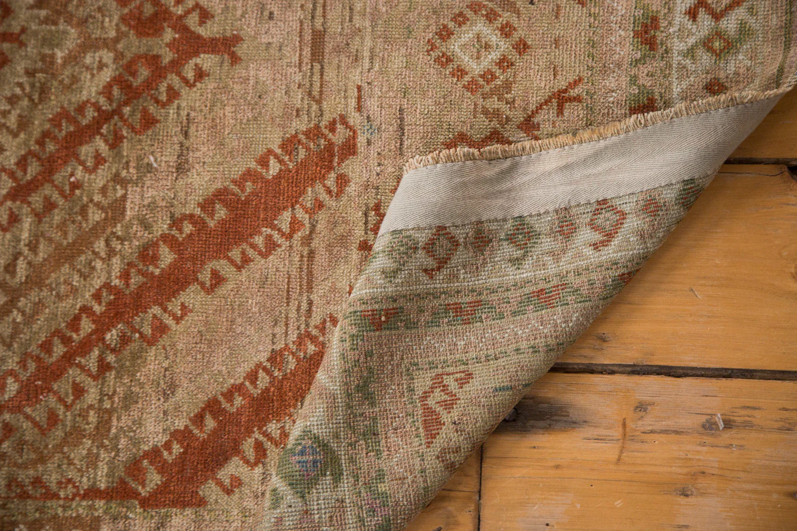 3x6 Distressed Vintage Afghani Rug Runner - Image 4