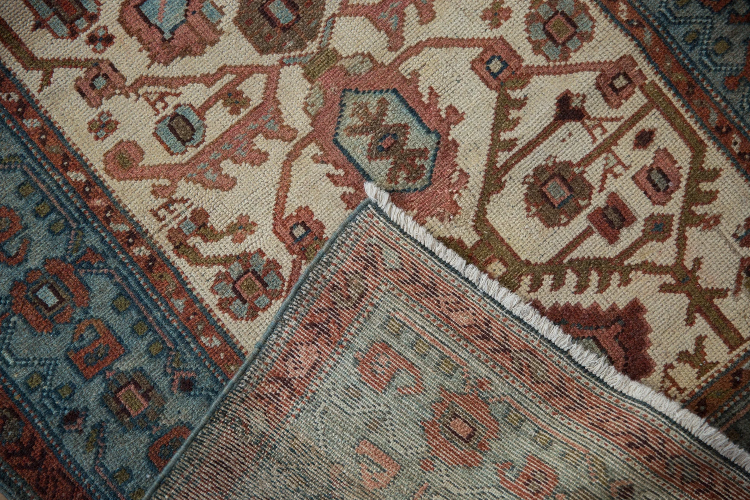 3x6 Vintage Distressed Hamadan Rug Runner - Image 8