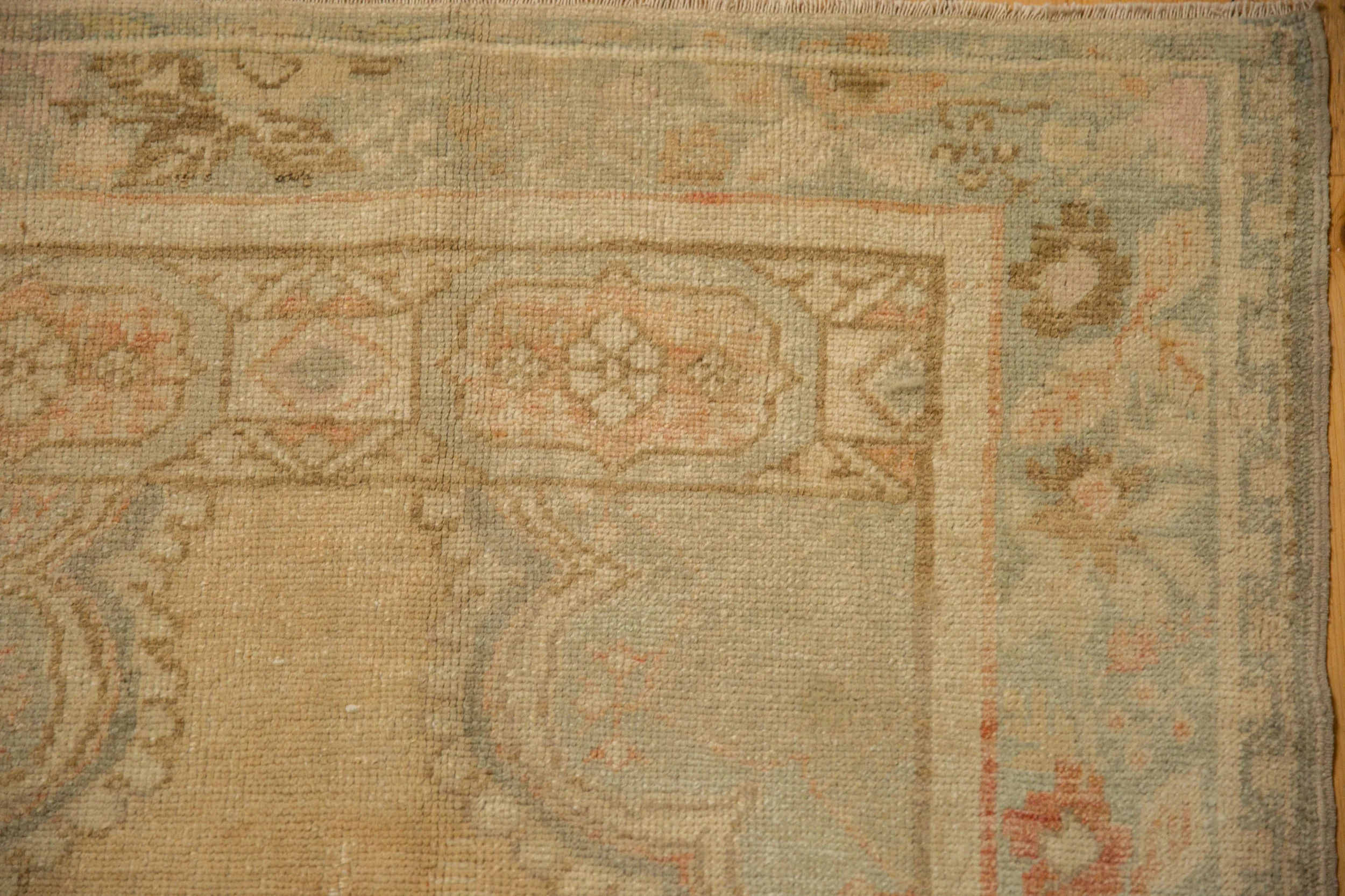 3x6 Vintage Distressed Oushak Rug Runner - Image 3