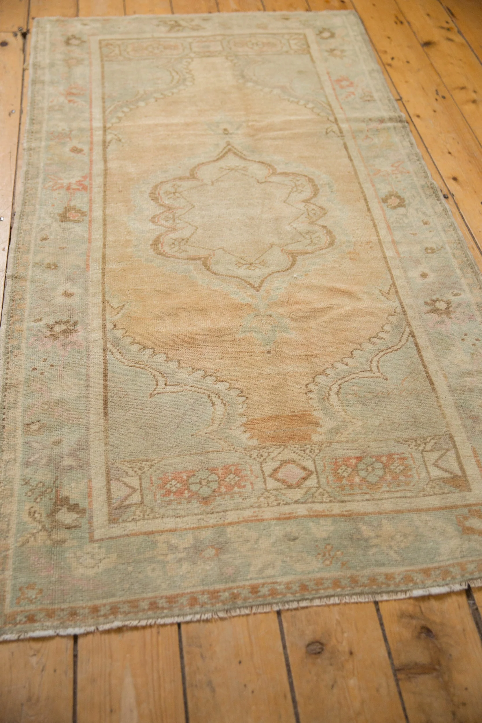 3x6 Vintage Distressed Oushak Rug Runner - Image 6