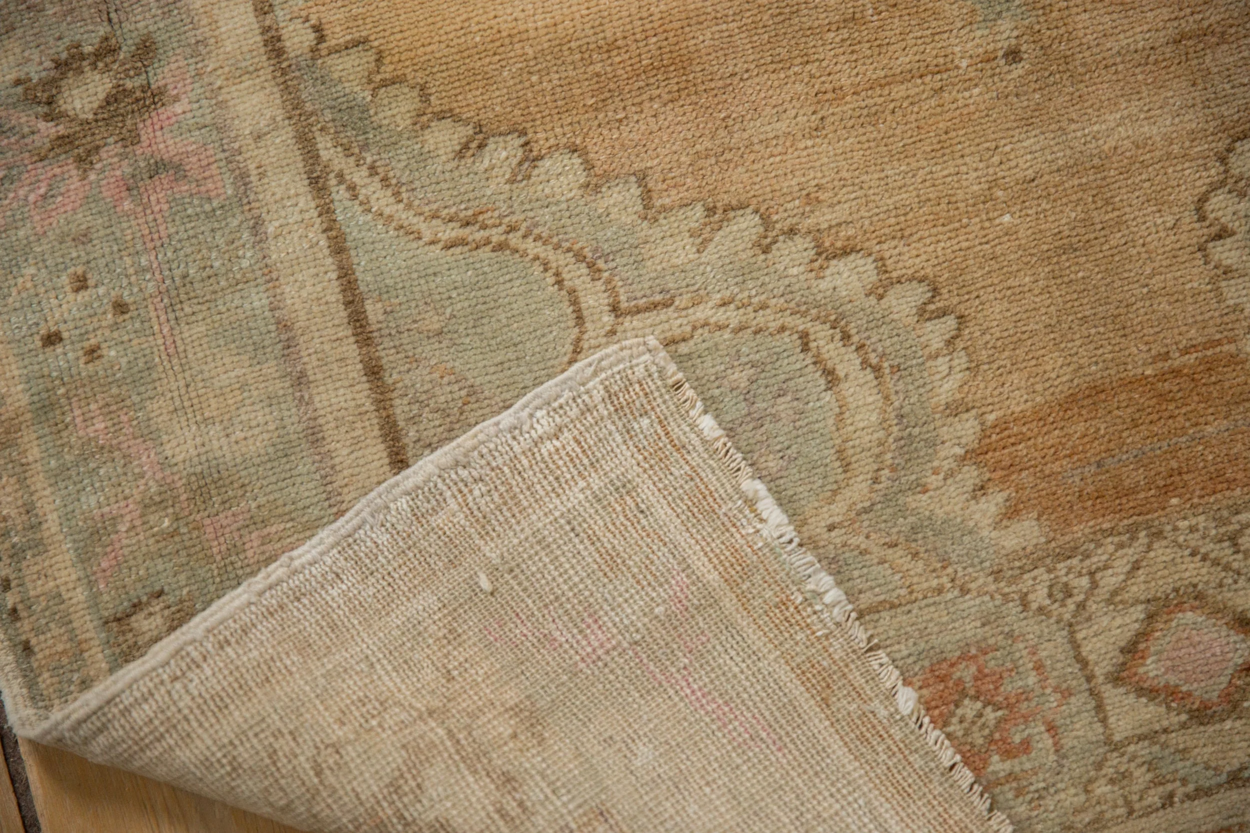 3x6 Vintage Distressed Oushak Rug Runner - Image 8