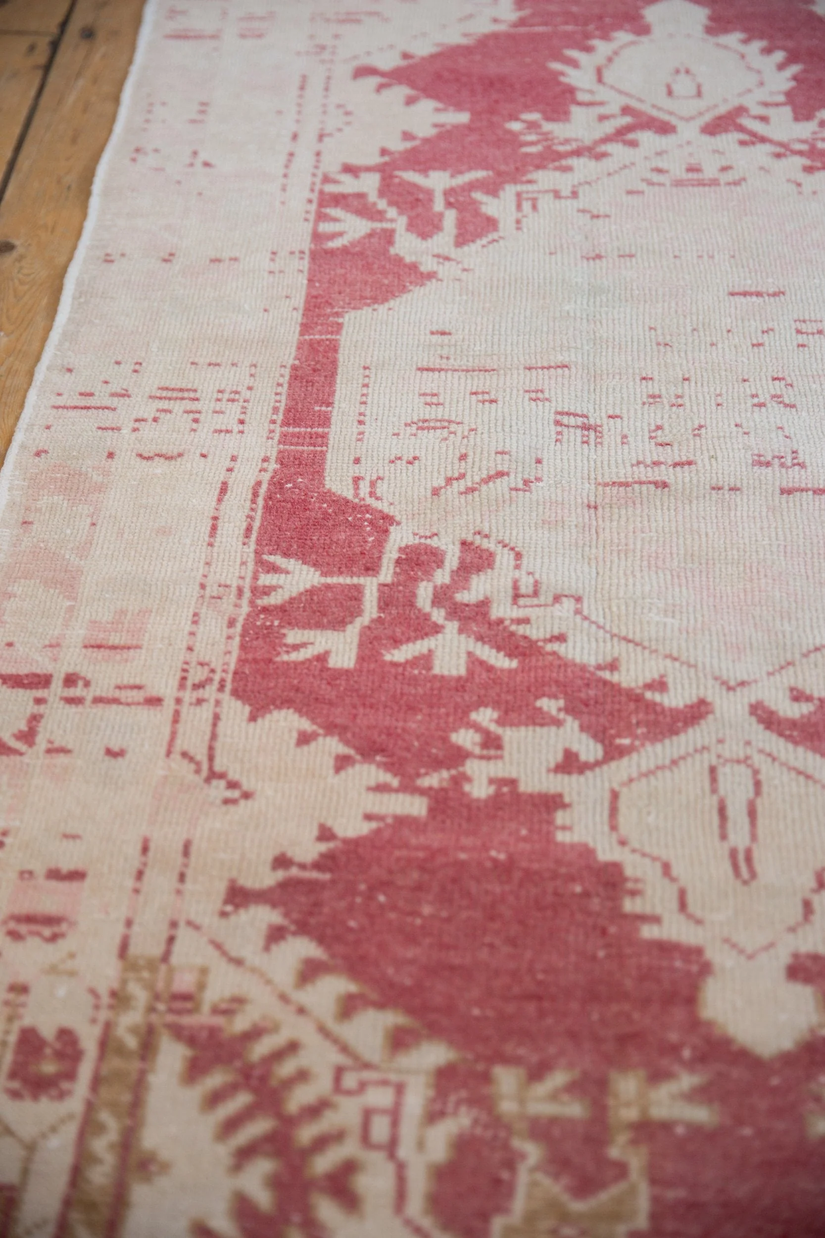3x6 Vintage Distressed Oushak Rug Runner - Image 4