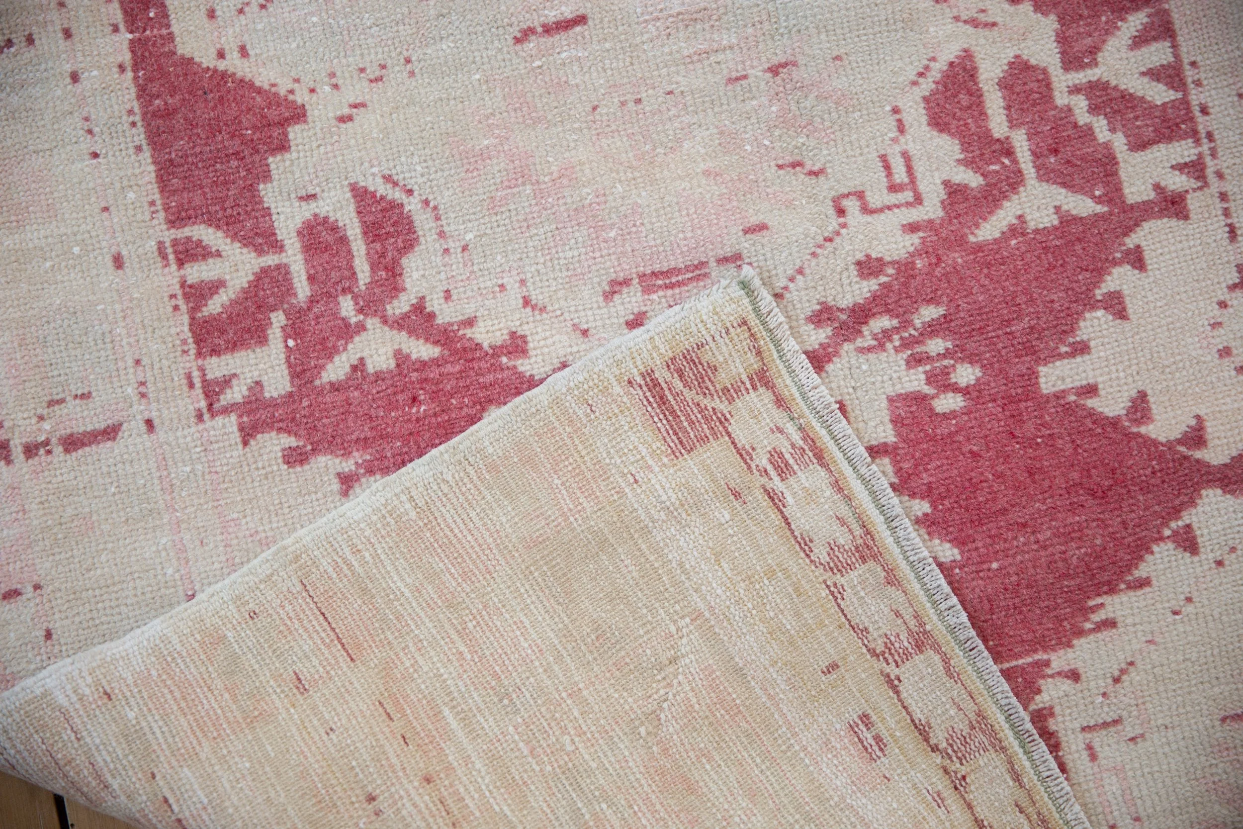 3x6 Vintage Distressed Oushak Rug Runner - Image 9