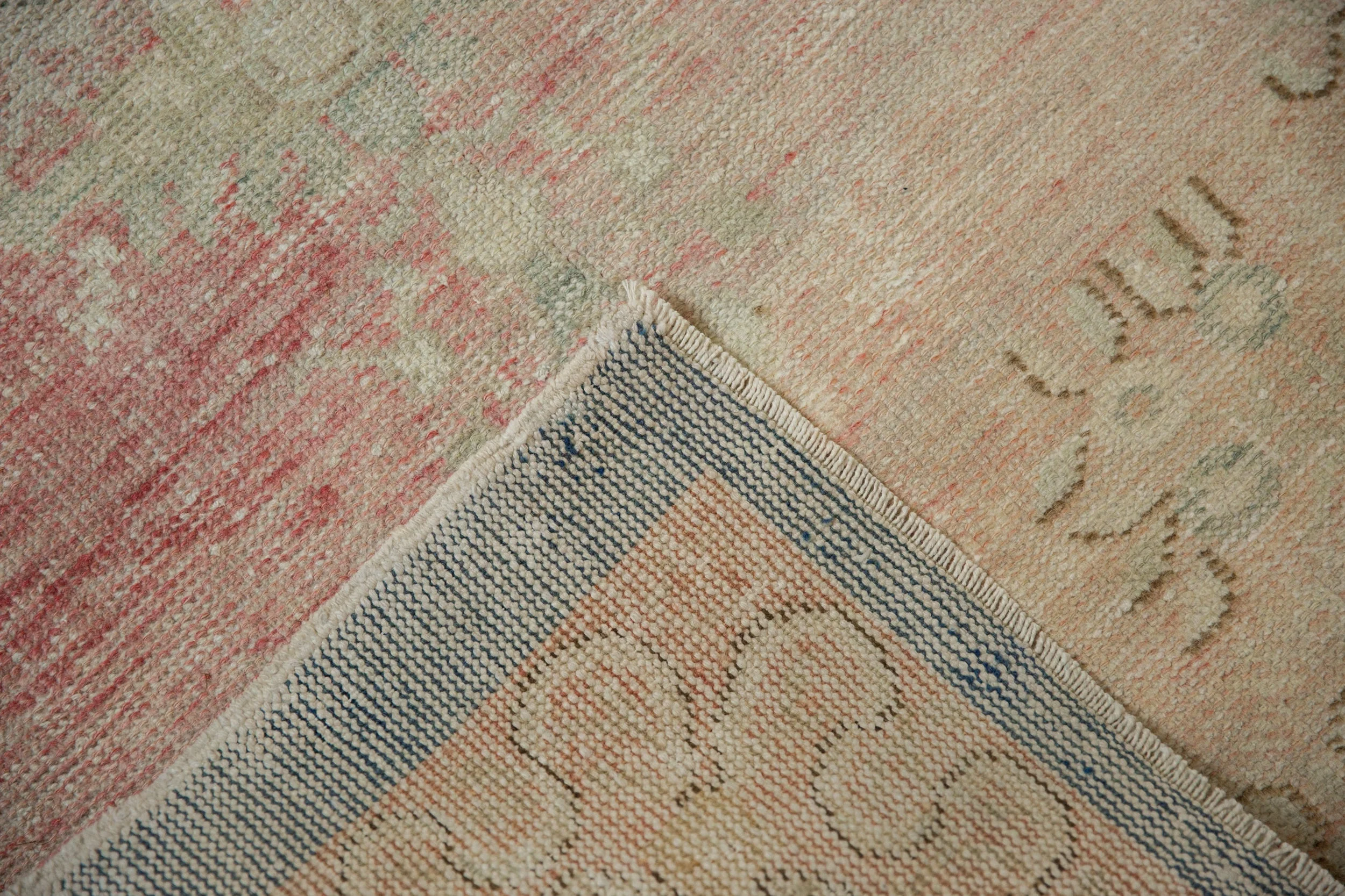 3x6 Vintage Distressed Oushak Rug Runner - Image 10