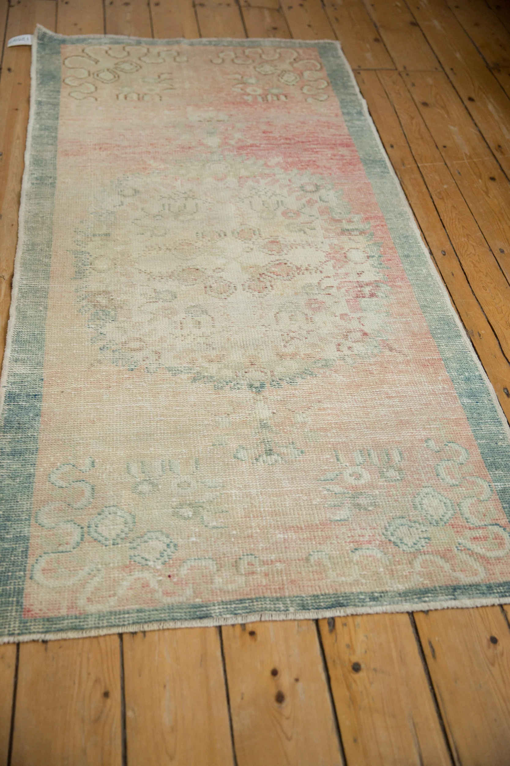 3x6 Vintage Distressed Oushak Rug Runner - Image 4