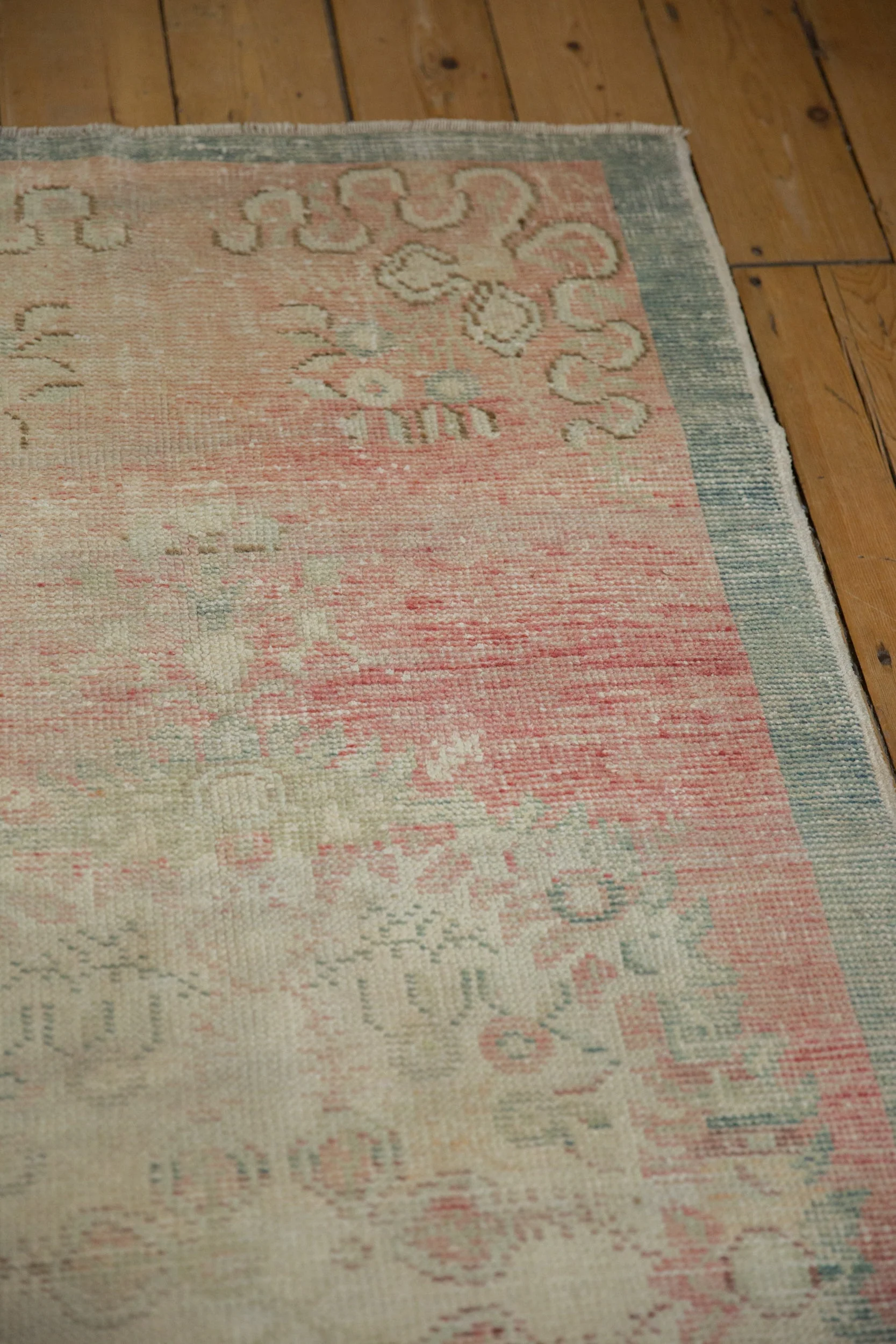 3x6 Vintage Distressed Oushak Rug Runner - Image 6