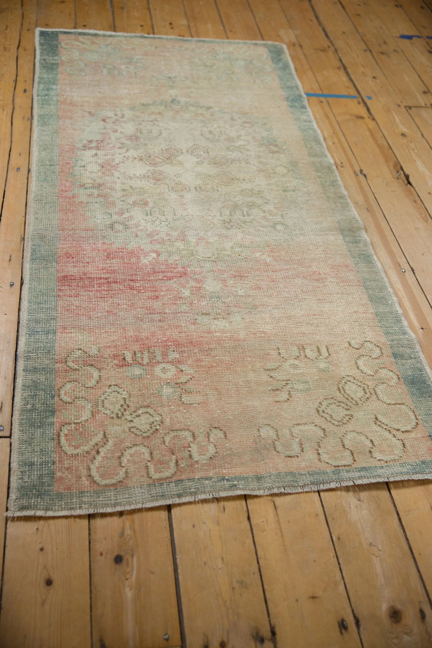 3x6 Vintage Distressed Oushak Rug Runner - Image 7