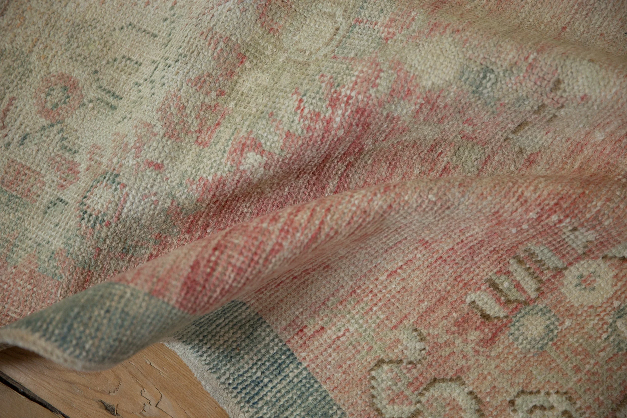 3x6 Vintage Distressed Oushak Rug Runner - Image 9