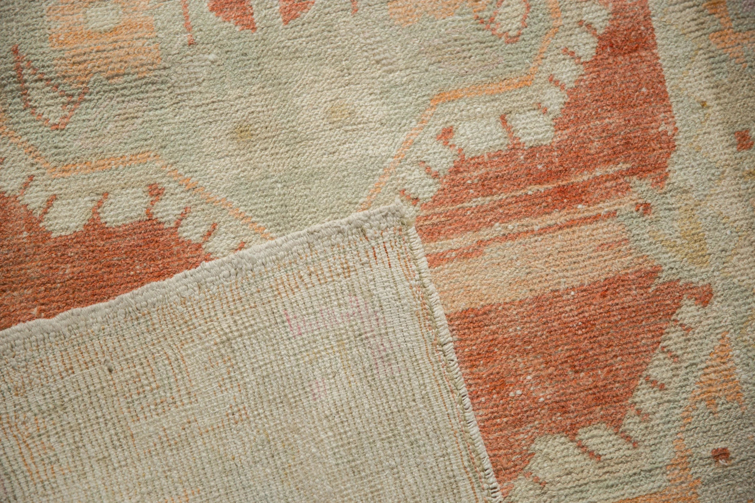 RESERVED 3x6 Vintage Distressed Oushak Rug Runner - Image 9