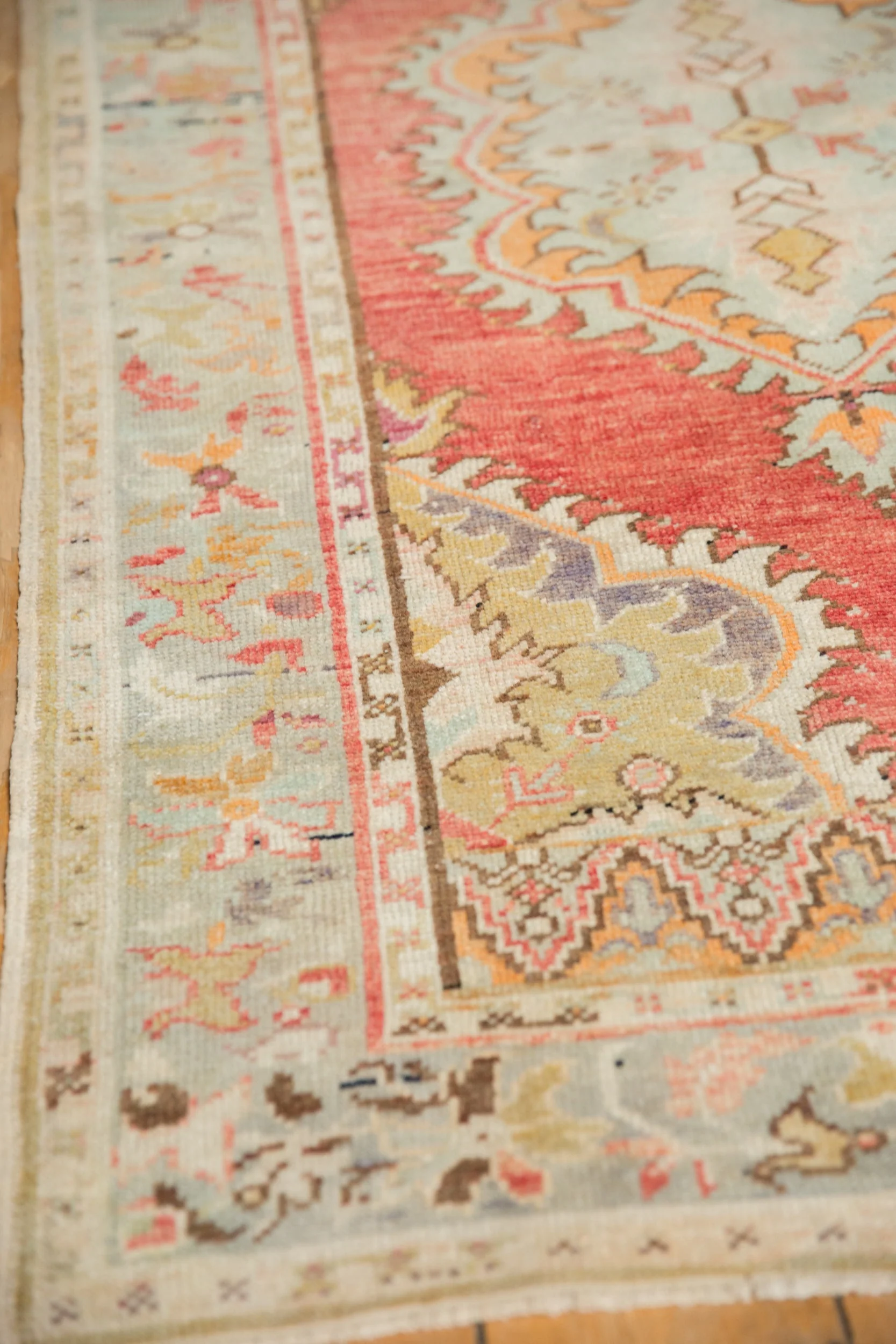 3x6 Vintage Distressed Oushak Rug Runner - Image 5