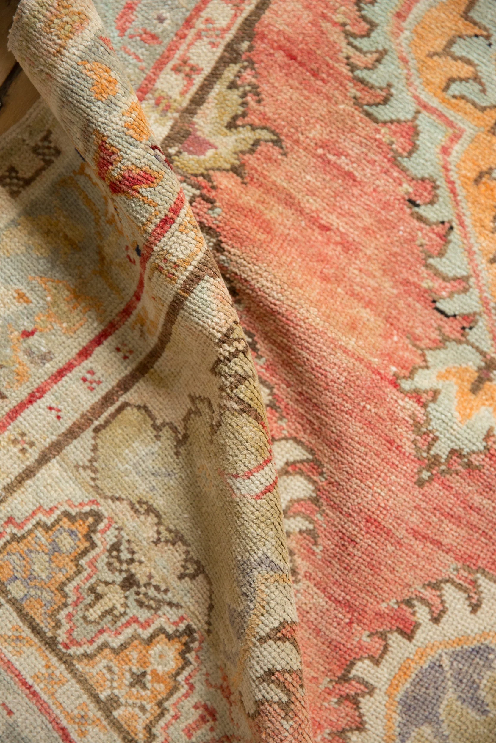 3x6 Vintage Distressed Oushak Rug Runner - Image 7