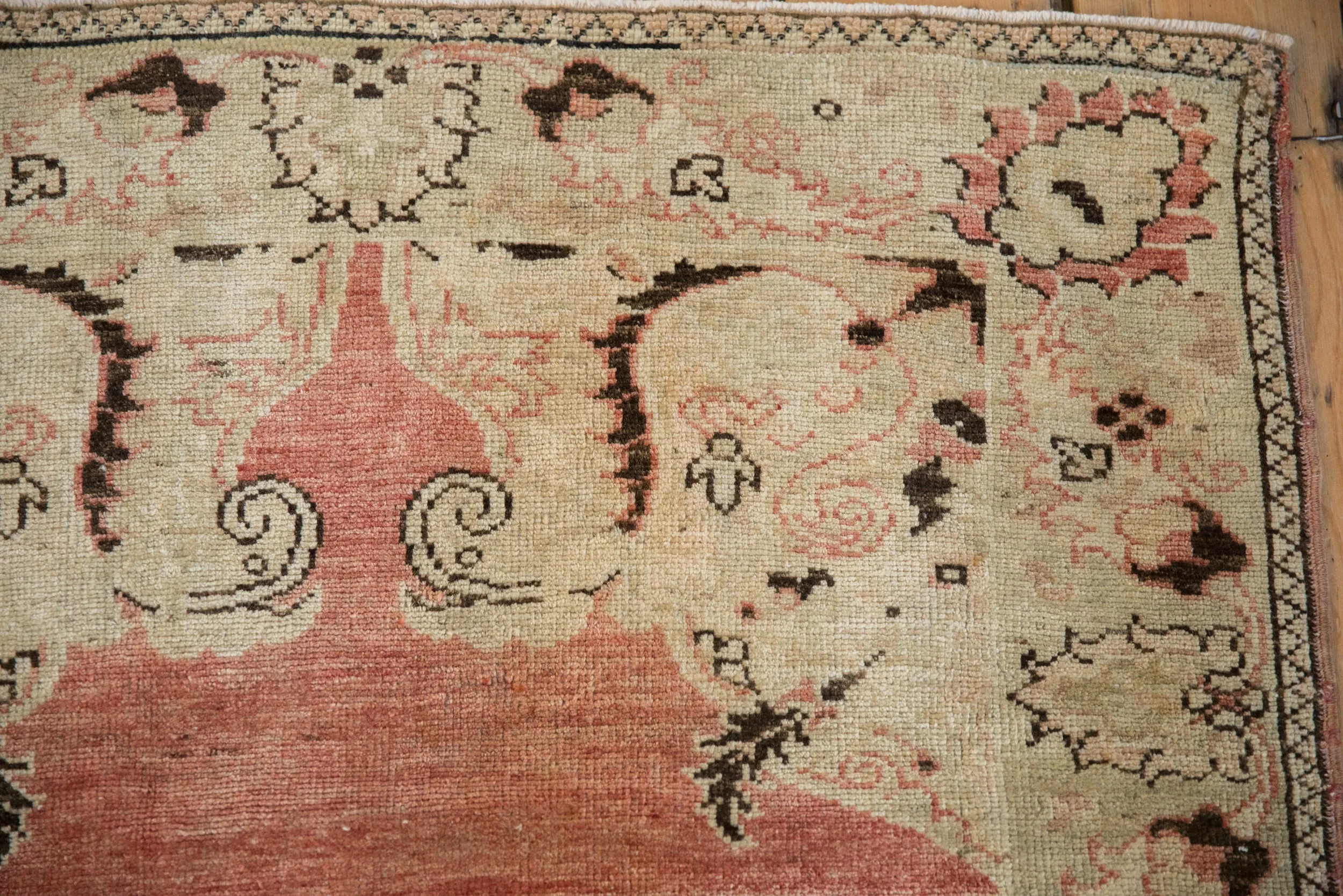 3x6 Vintage Distressed Oushak Rug Runner - Image 3
