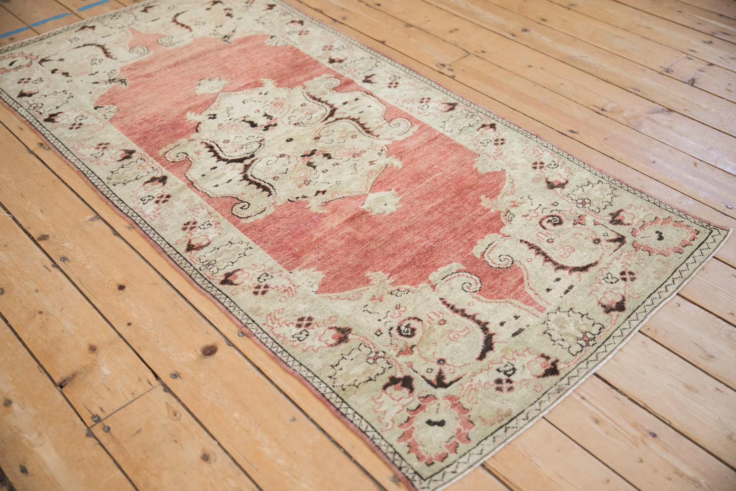 3x6 Vintage Distressed Oushak Rug Runner - Image 4