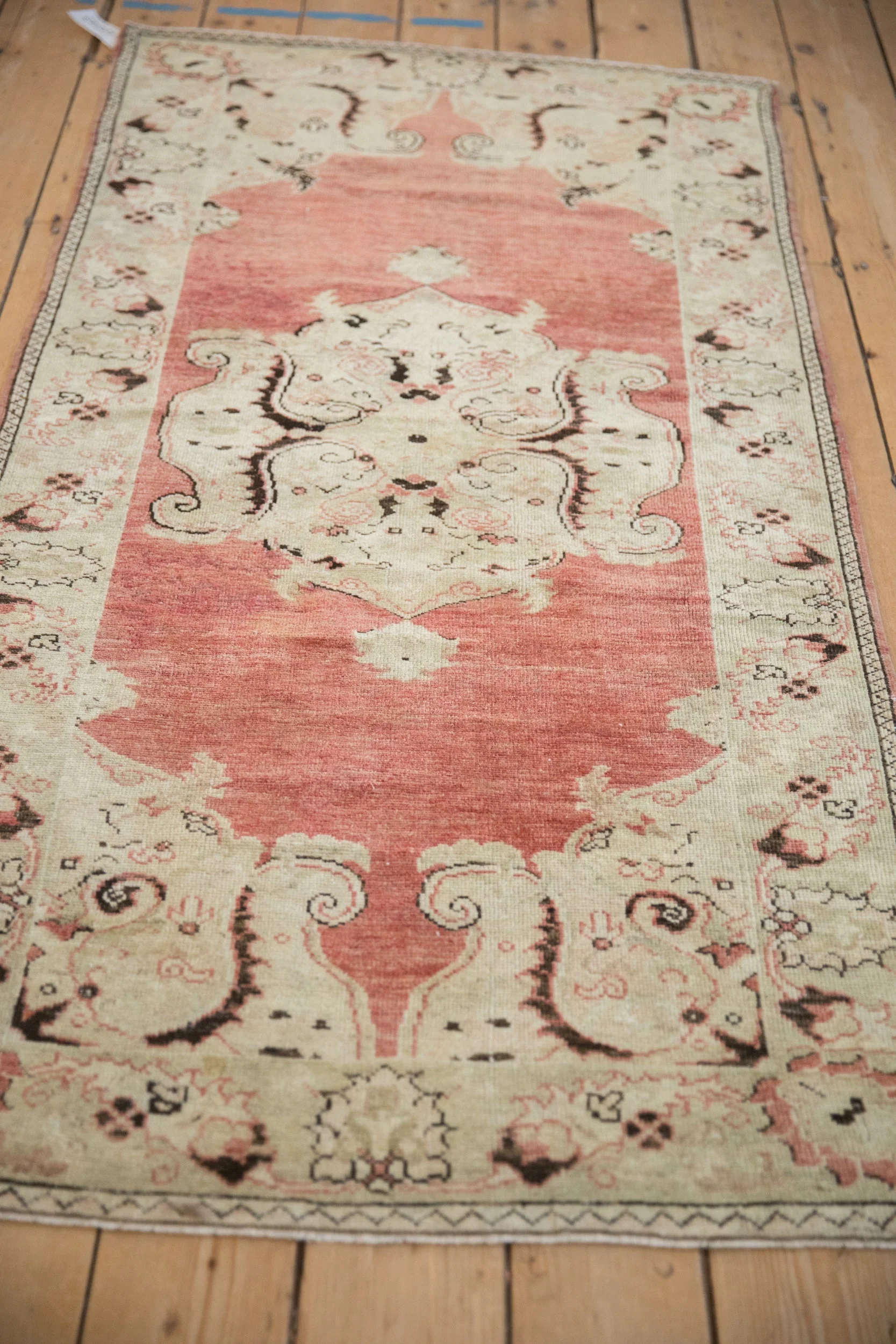3x6 Vintage Distressed Oushak Rug Runner - Image 5