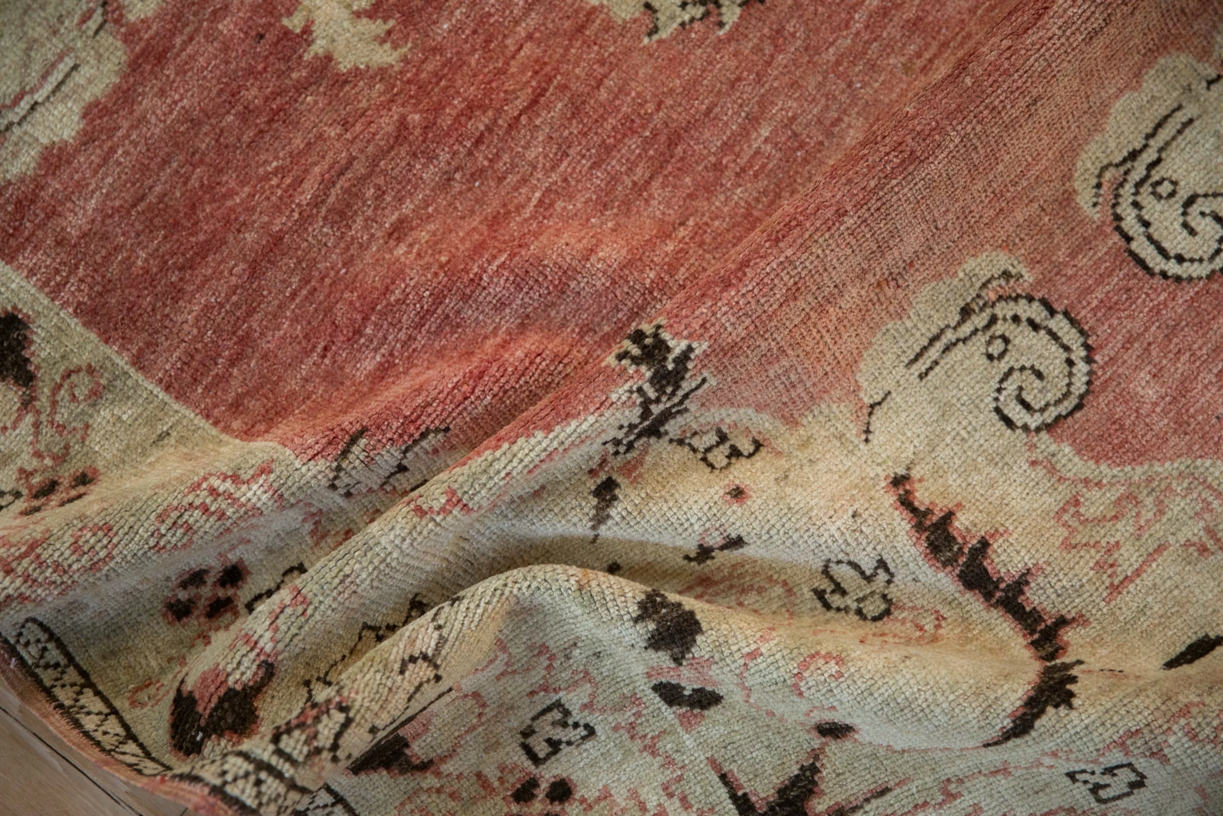 3x6 Vintage Distressed Oushak Rug Runner - Image 8