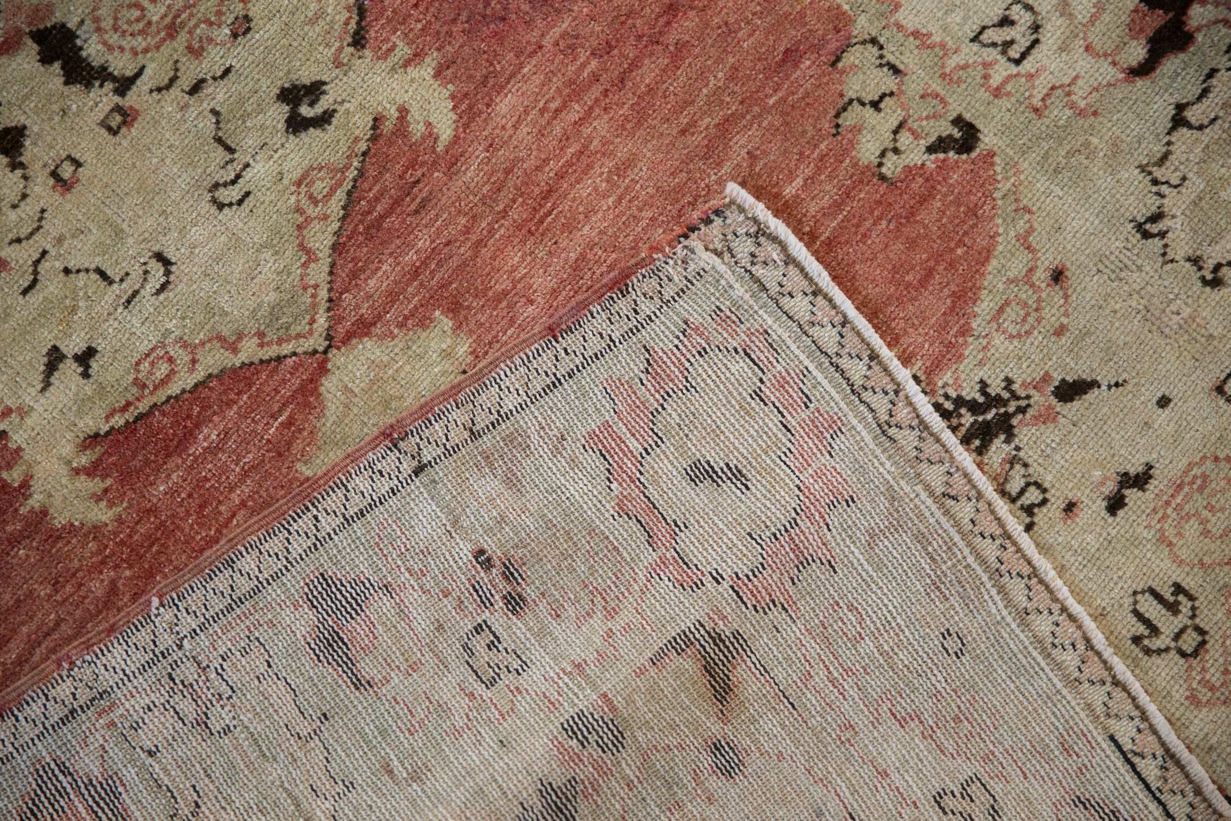 3x6 Vintage Distressed Oushak Rug Runner - Image 9