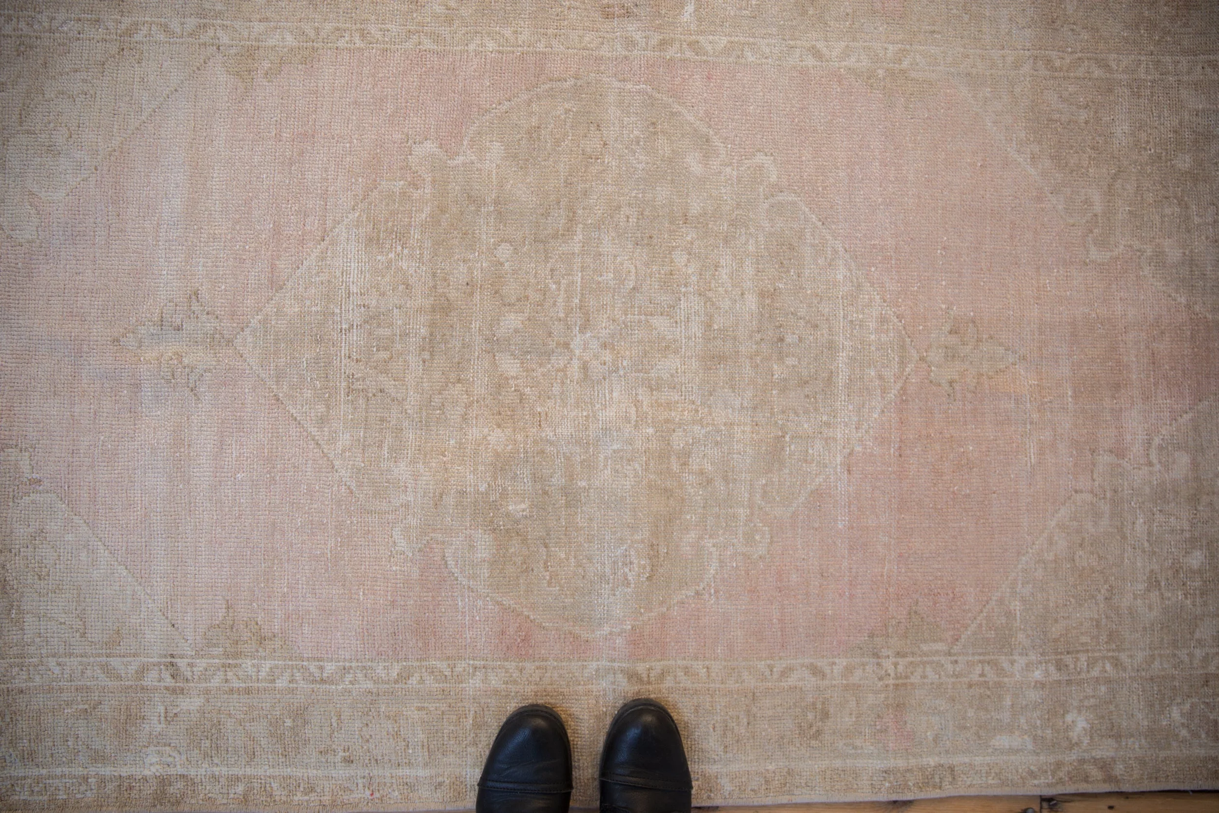 3x6 Vintage Distressed Oushak Rug Runner - Image 2