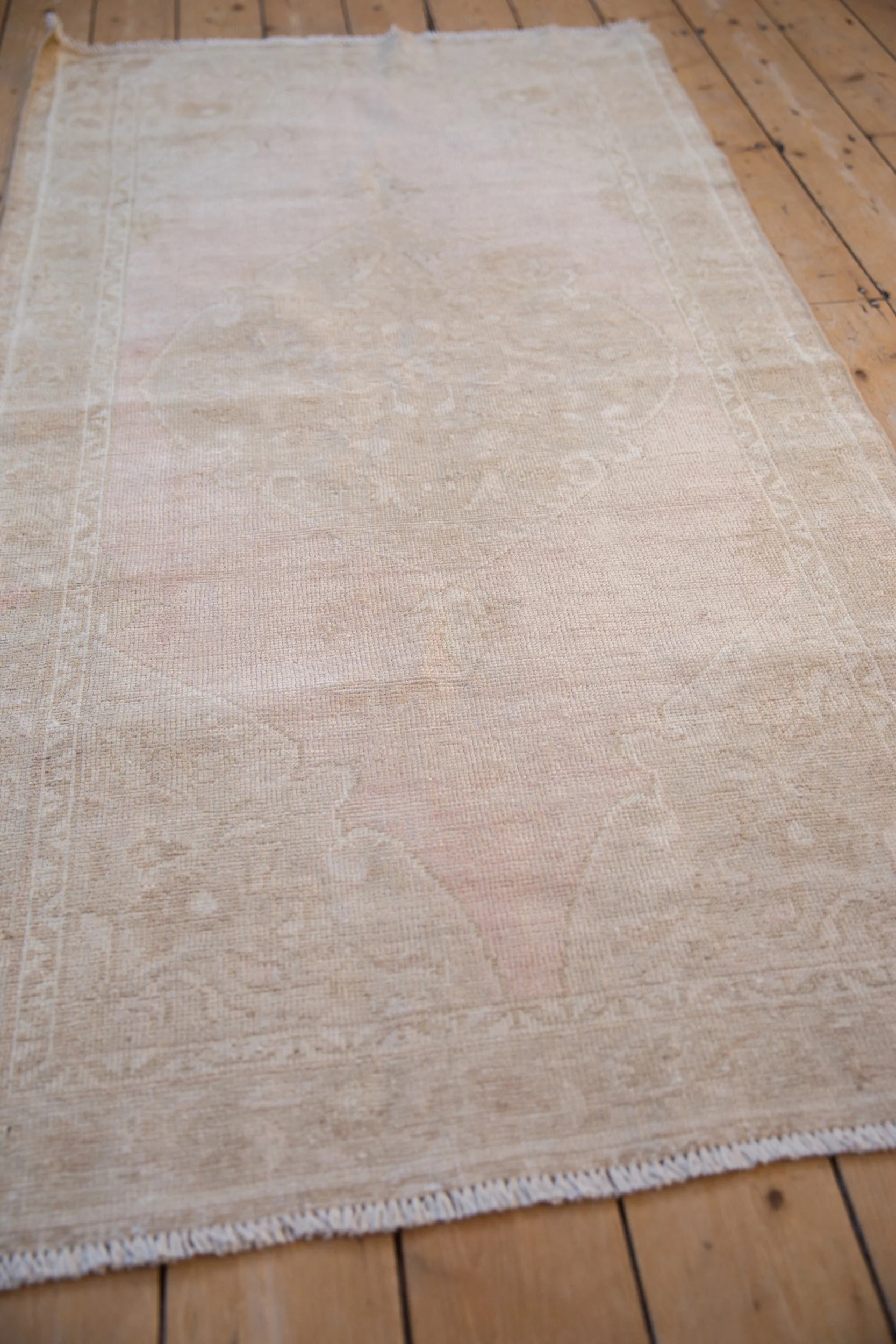 3x6 Vintage Distressed Oushak Rug Runner - Image 3
