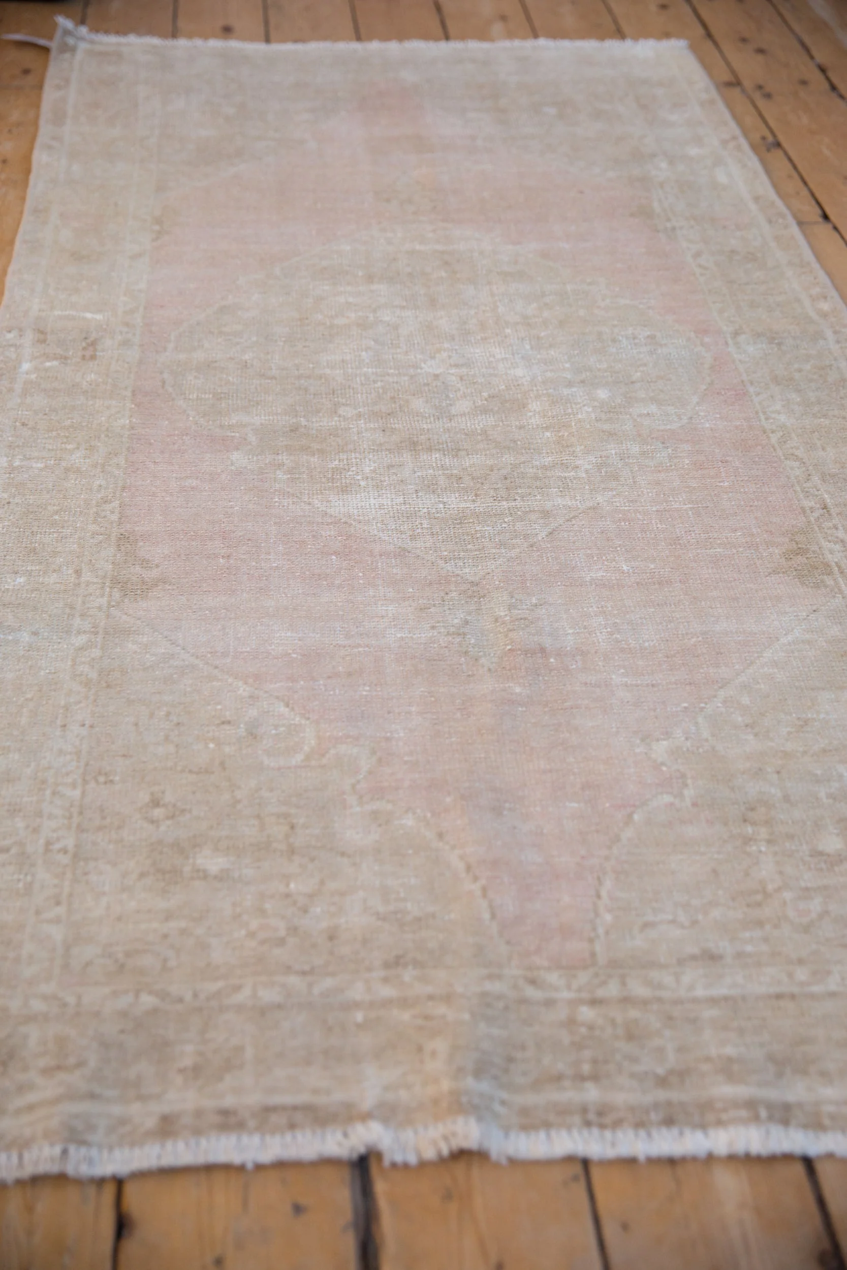 3x6 Vintage Distressed Oushak Rug Runner - Image 4