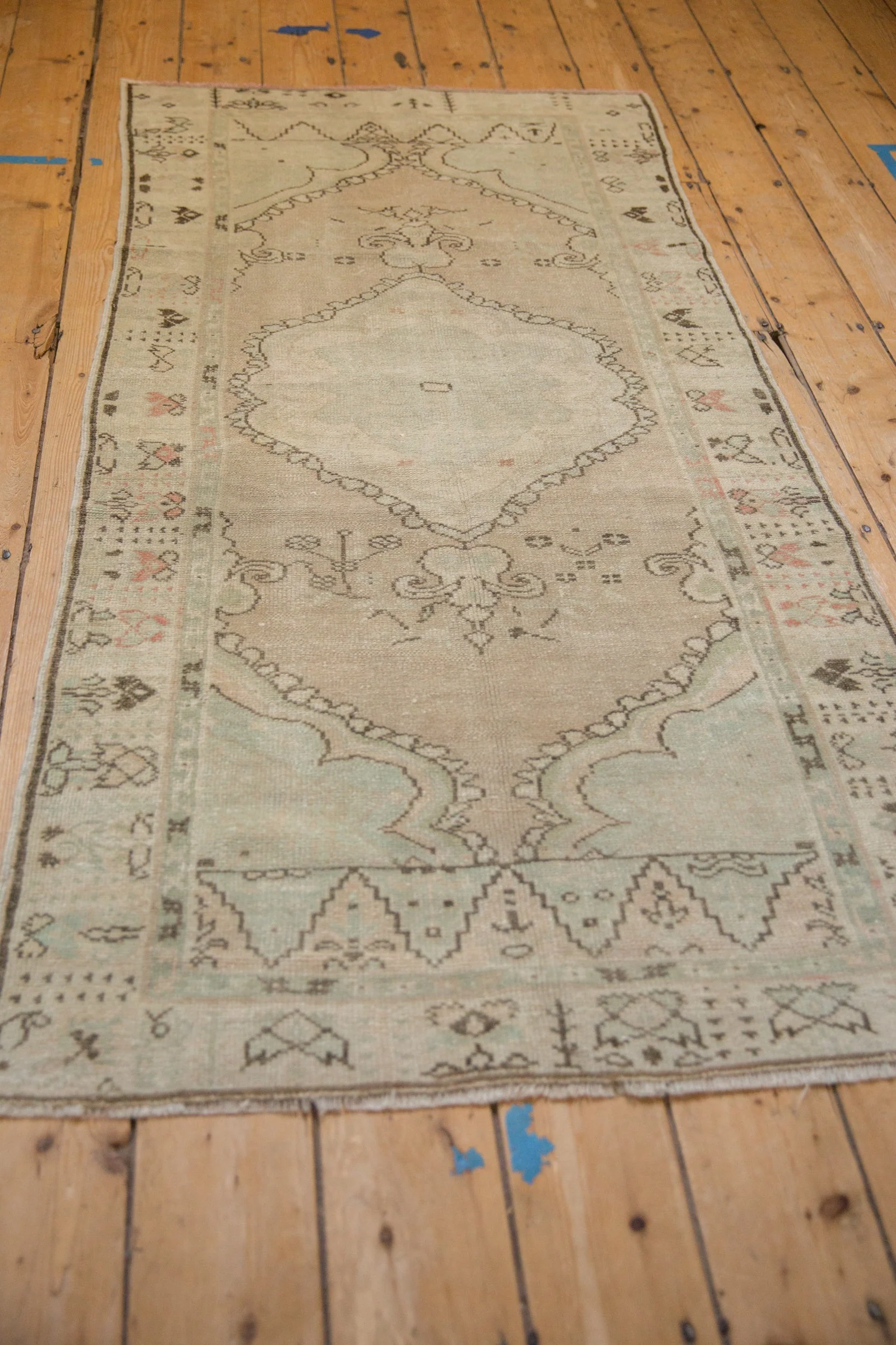 3x6 Vintage Distressed Oushak Rug Runner - Image 5