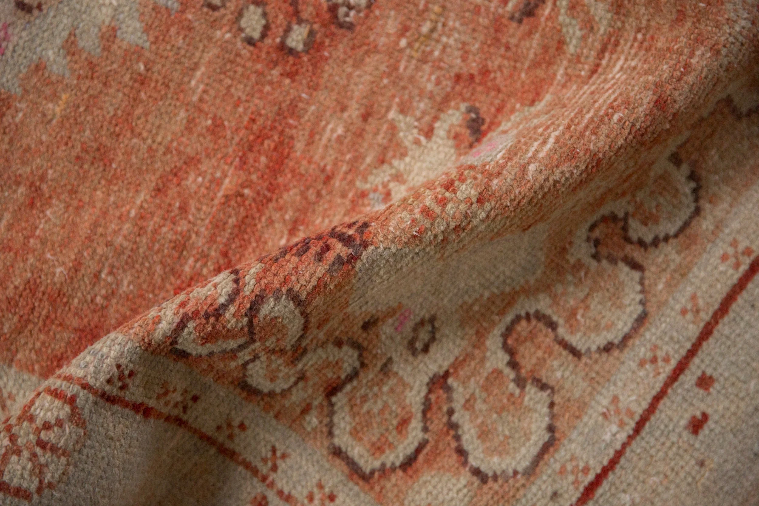 3x6 Vintage Distressed Oushak Rug Runner - Image 10