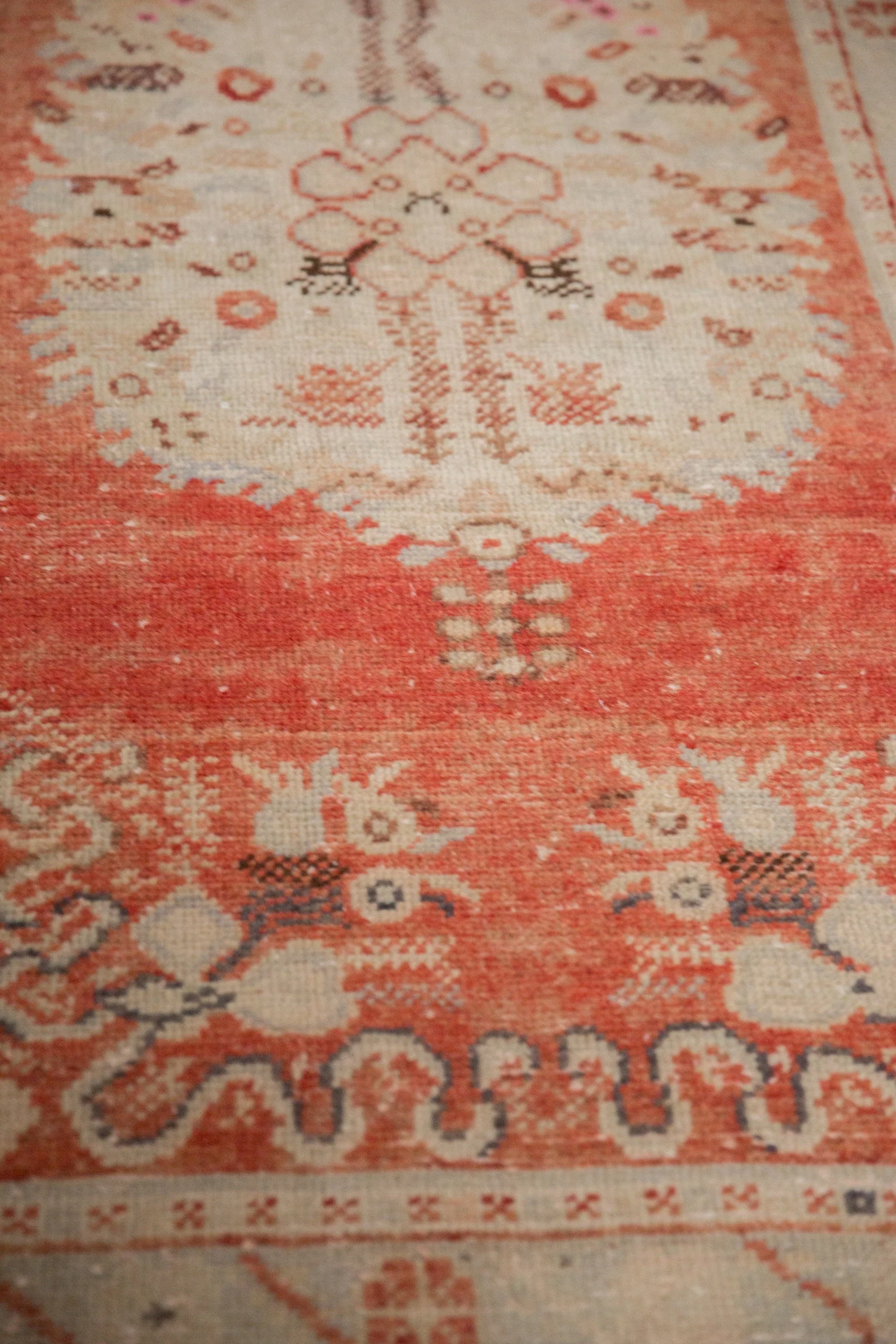 3x6 Vintage Distressed Oushak Rug Runner - Image 5