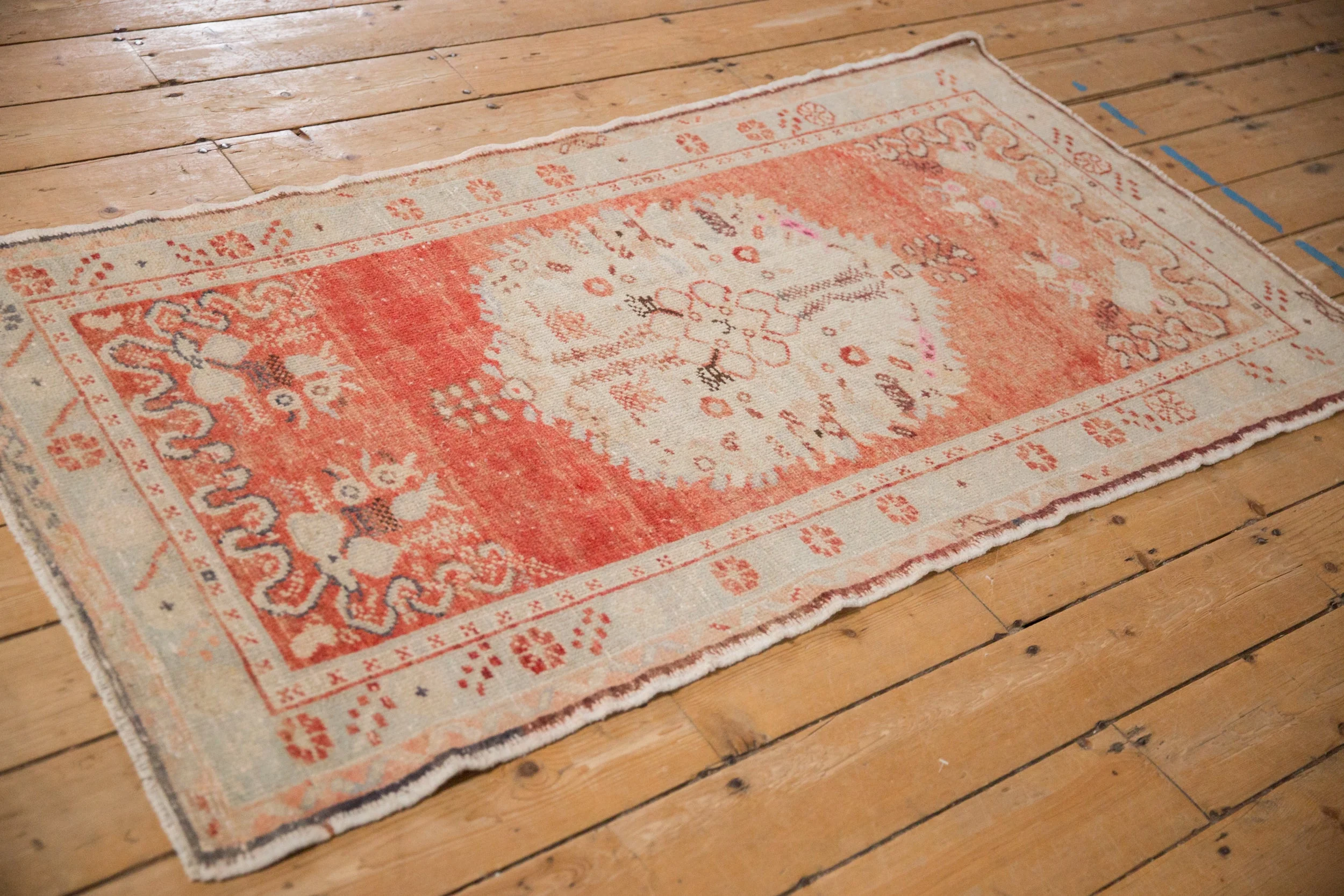 3x6 Vintage Distressed Oushak Rug Runner - Image 6