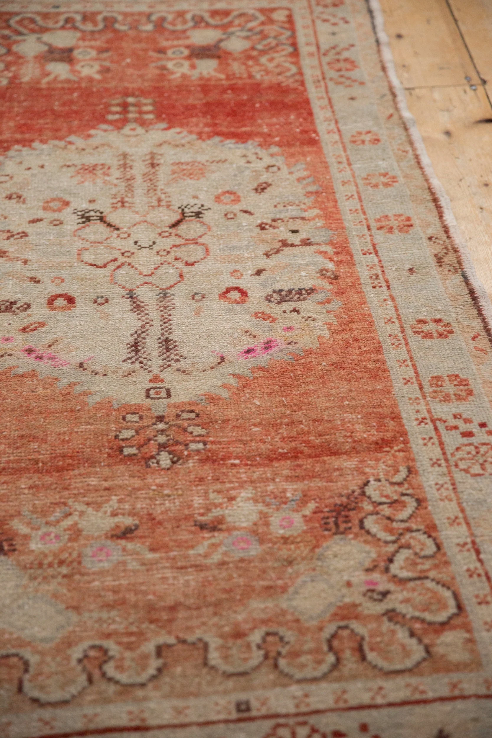 3x6 Vintage Distressed Oushak Rug Runner - Image 8