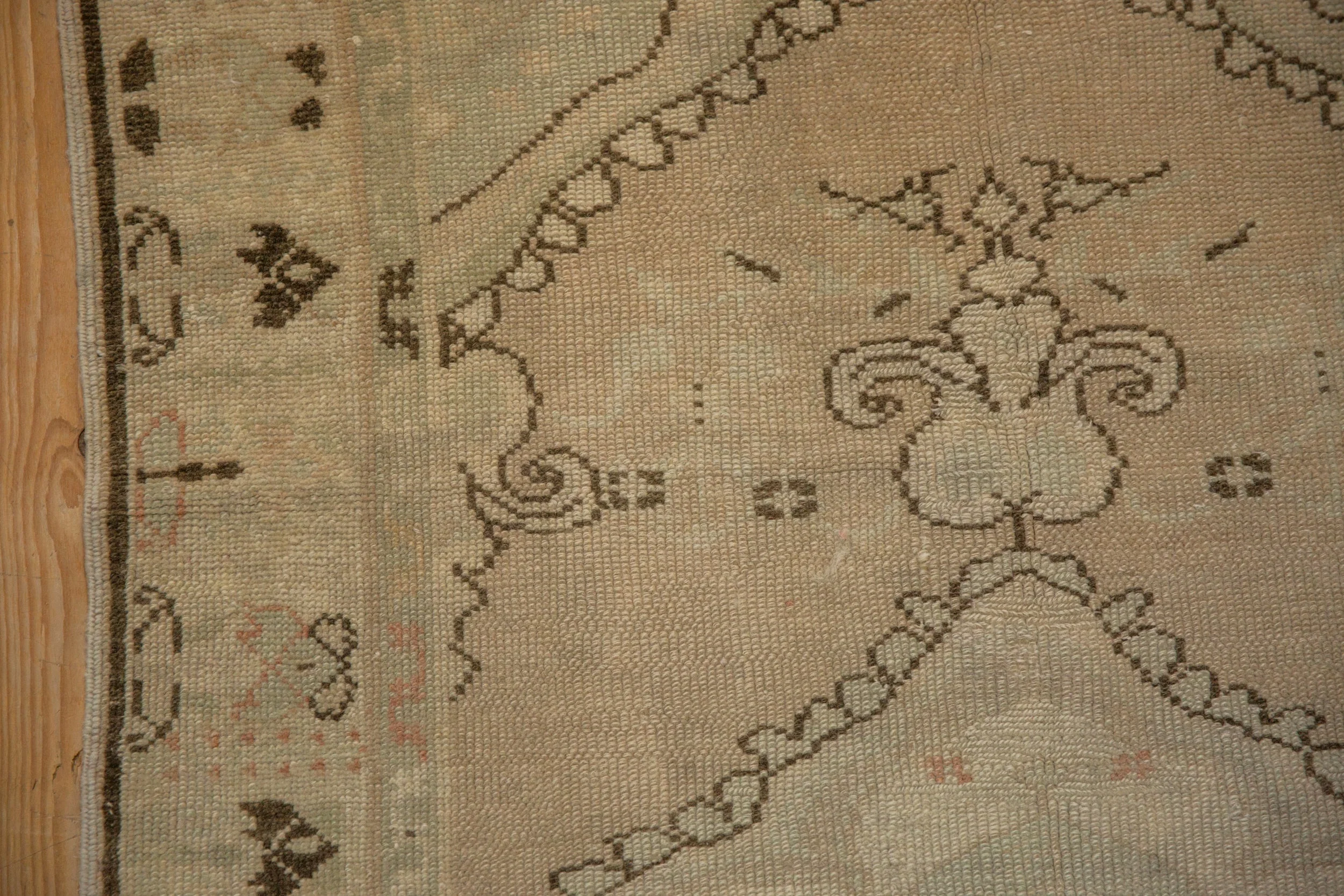 3x6 Vintage Distressed Oushak Rug Runner - Image 7