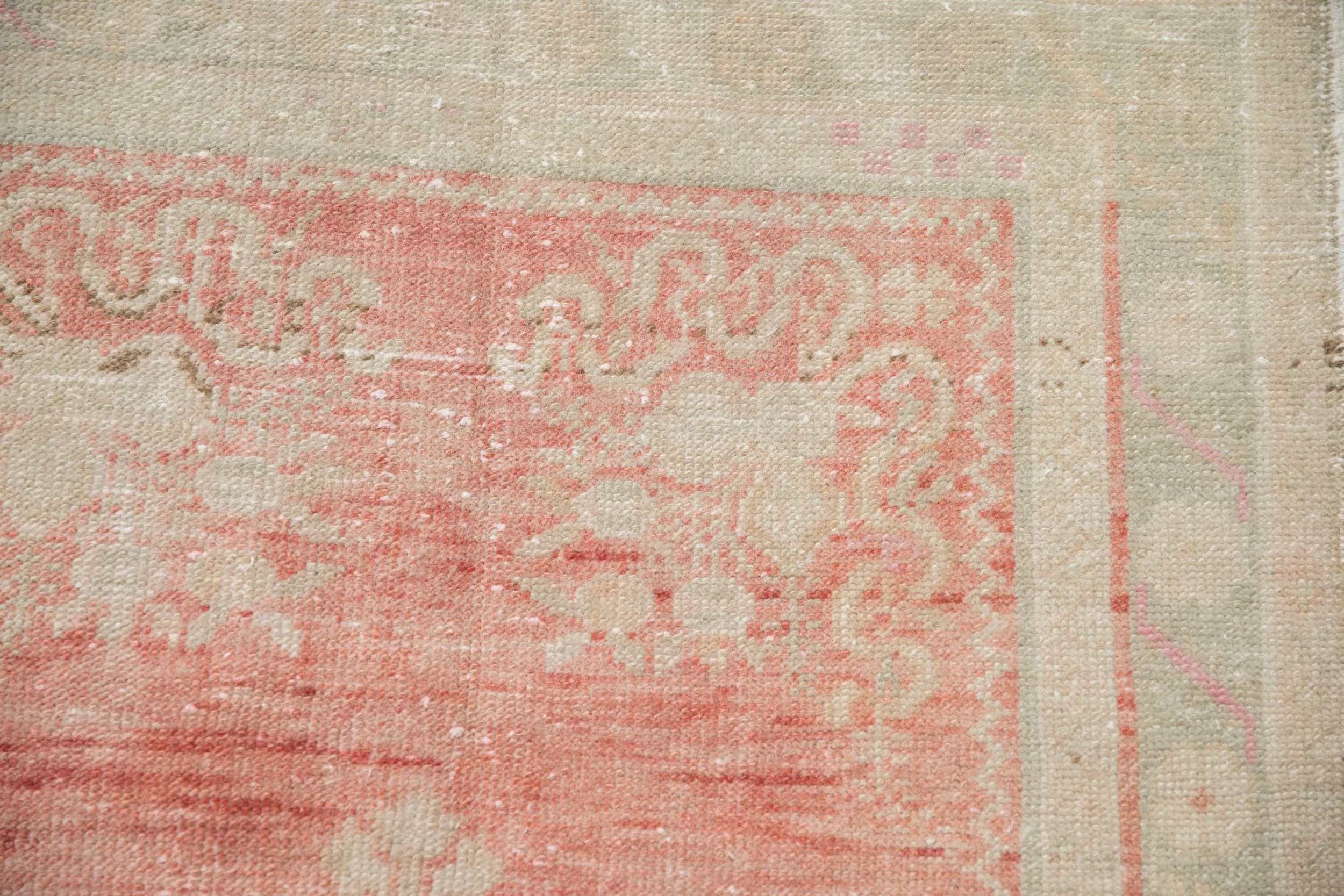 3x6 Vintage Distressed Oushak Rug Runner - Image 3